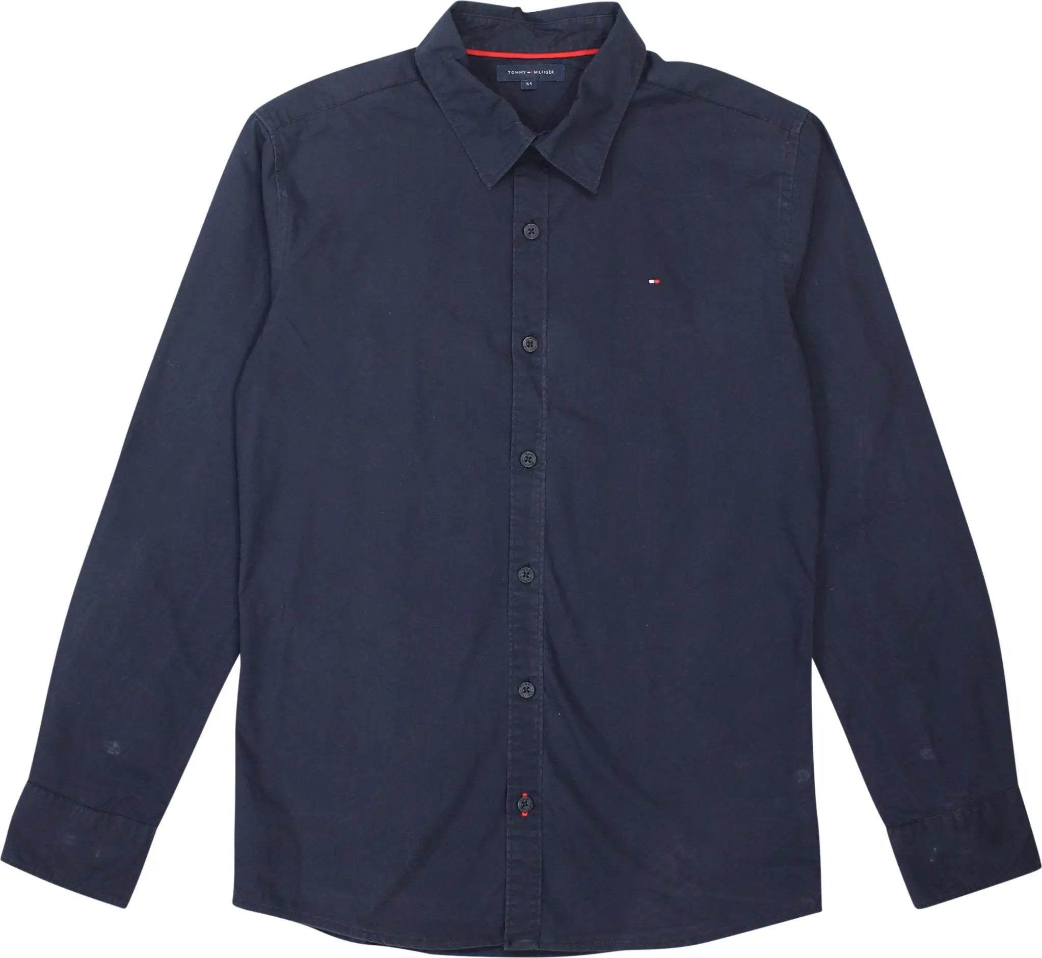 Tommy Hilfiger - Blue Shirt by Tommy Hilfiger- ThriftTale.com - Vintage and second handclothing