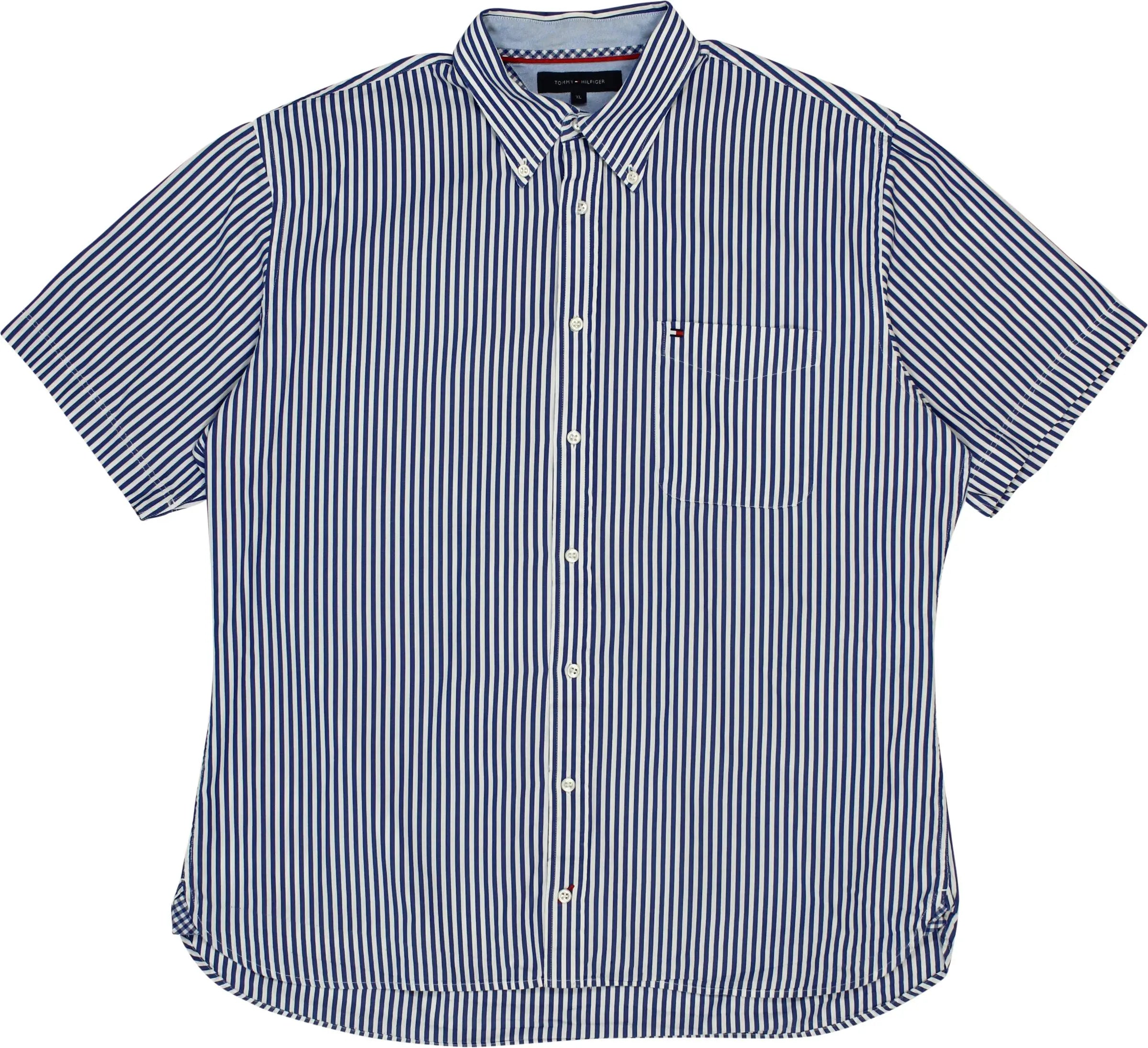 Tommy Hilfiger - Blue Striped Shirt by Tommy Hilfiger- ThriftTale.com - Vintage and second handclothing