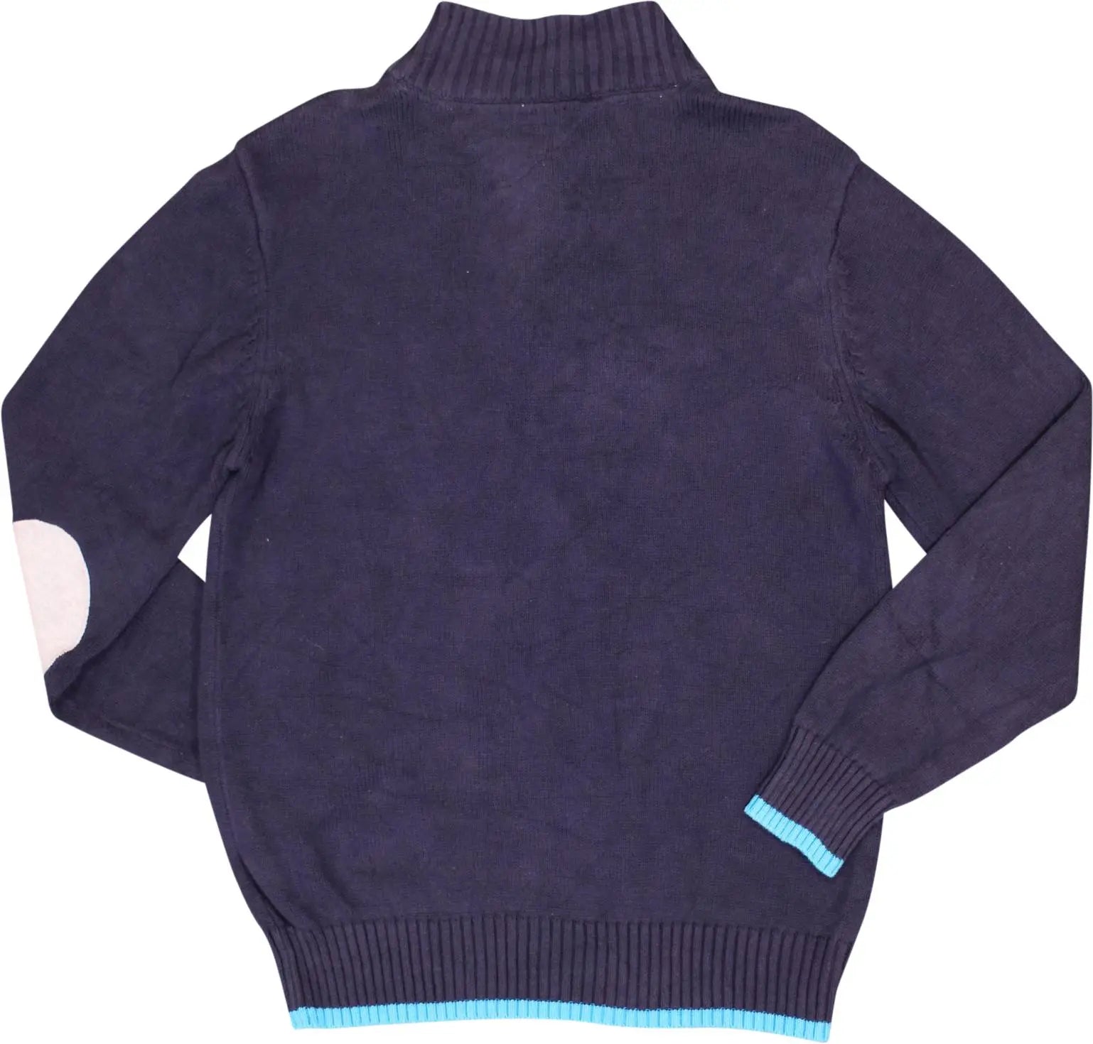 Tommy Hilfiger - Blue Sweater by Tommy Hilfiger- ThriftTale.com - Vintage and second handclothing