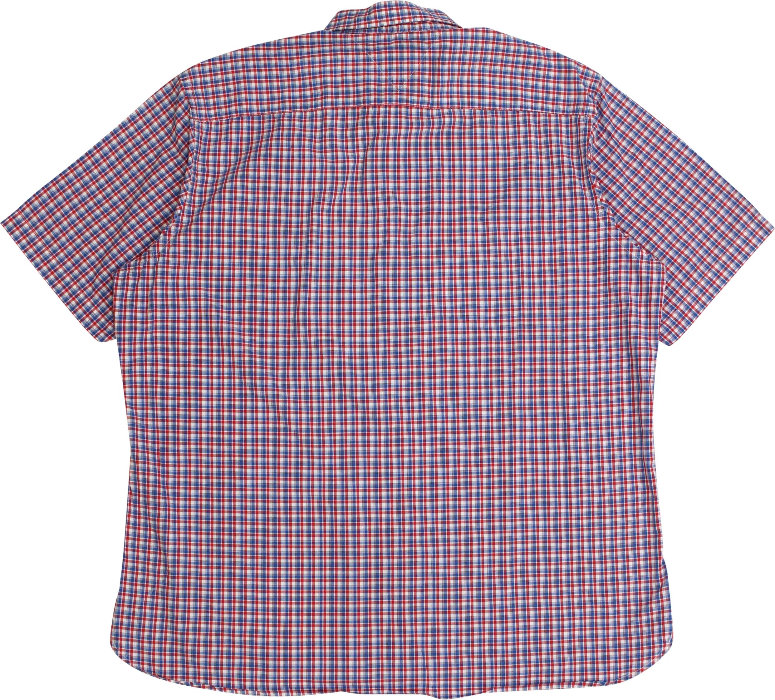 Tommy Hilfiger - Checked Short Sleeve Shirt by Tommy Hilfiger- ThriftTale.com - Vintage and second handclothing