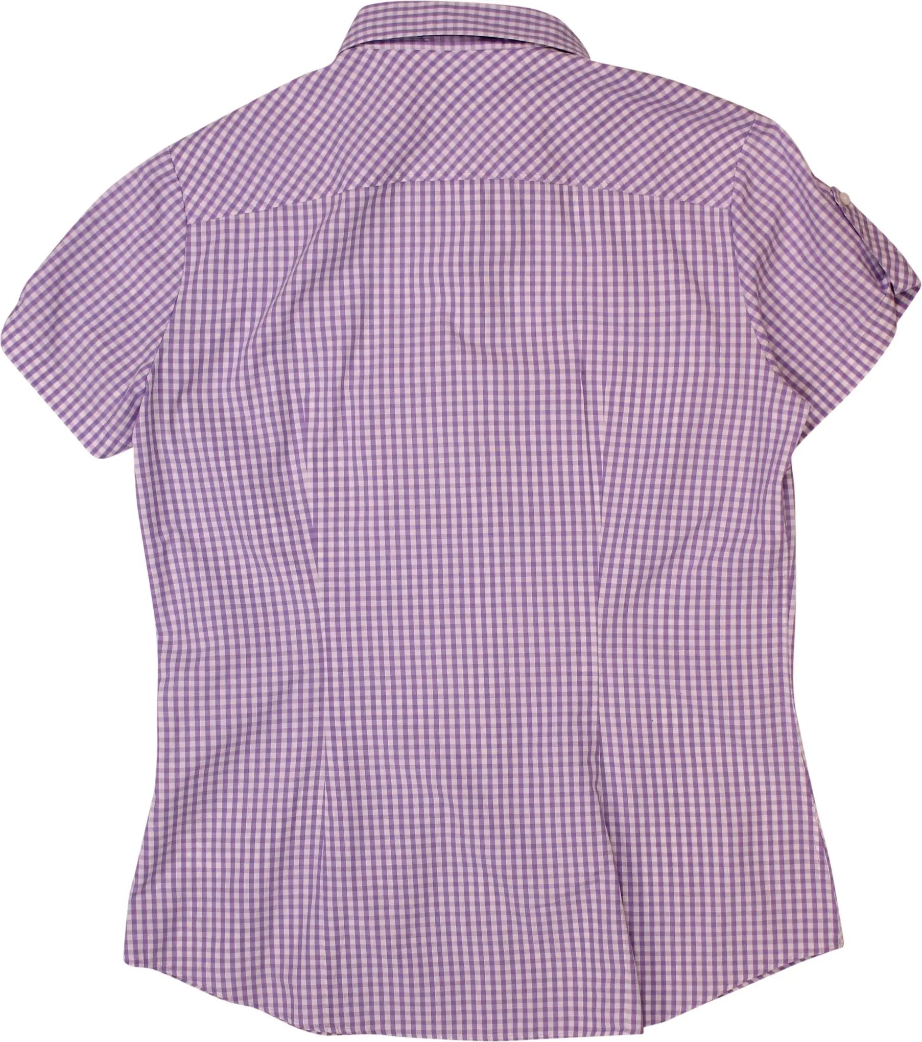 Tommy Hilfiger - Checkered Short Sleeve Shirt- ThriftTale.com - Vintage and second handclothing