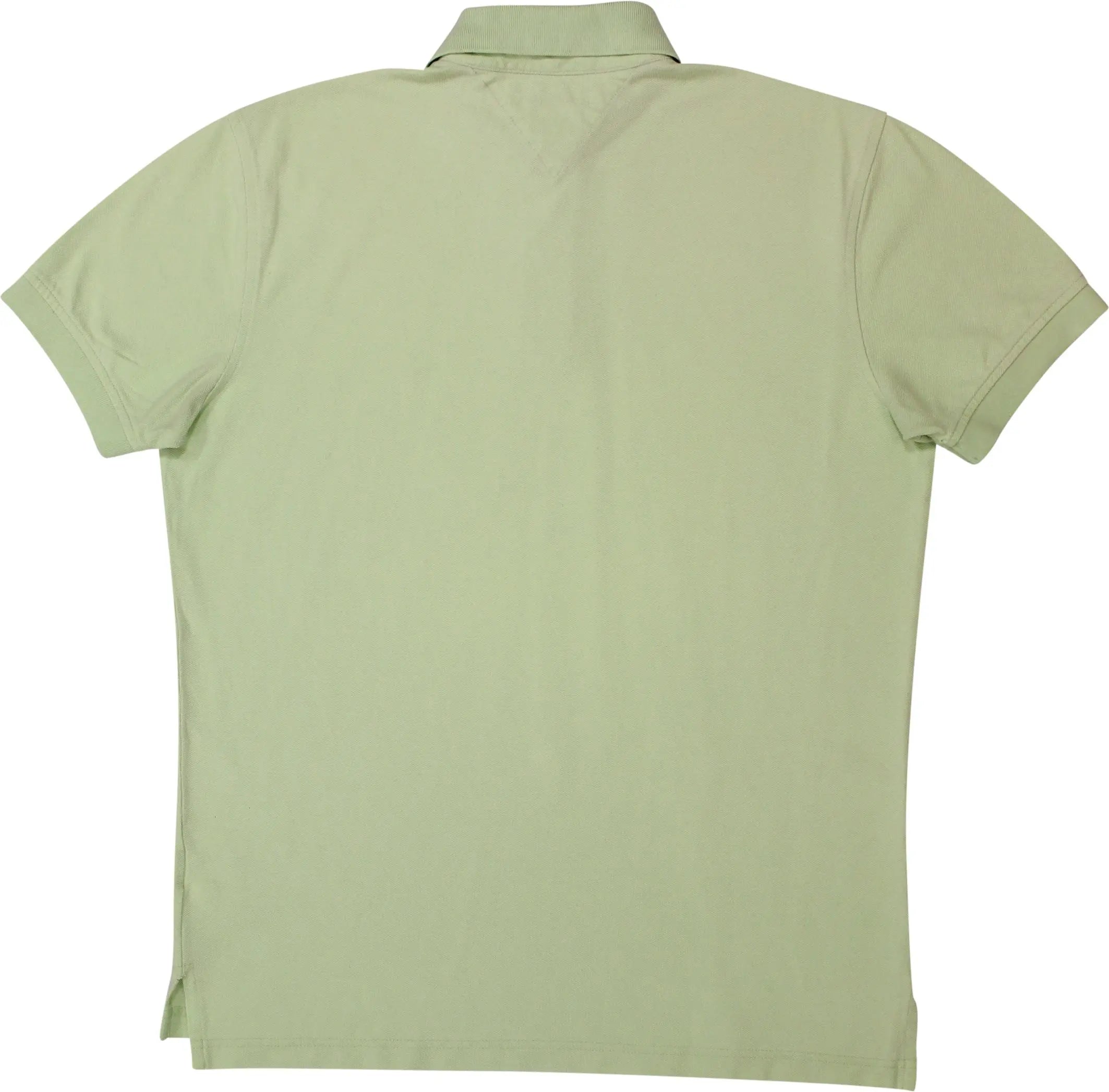 Tommy Hilfiger - Green Polo Shirt by Tommy Hilfiger- ThriftTale.com - Vintage and second handclothing