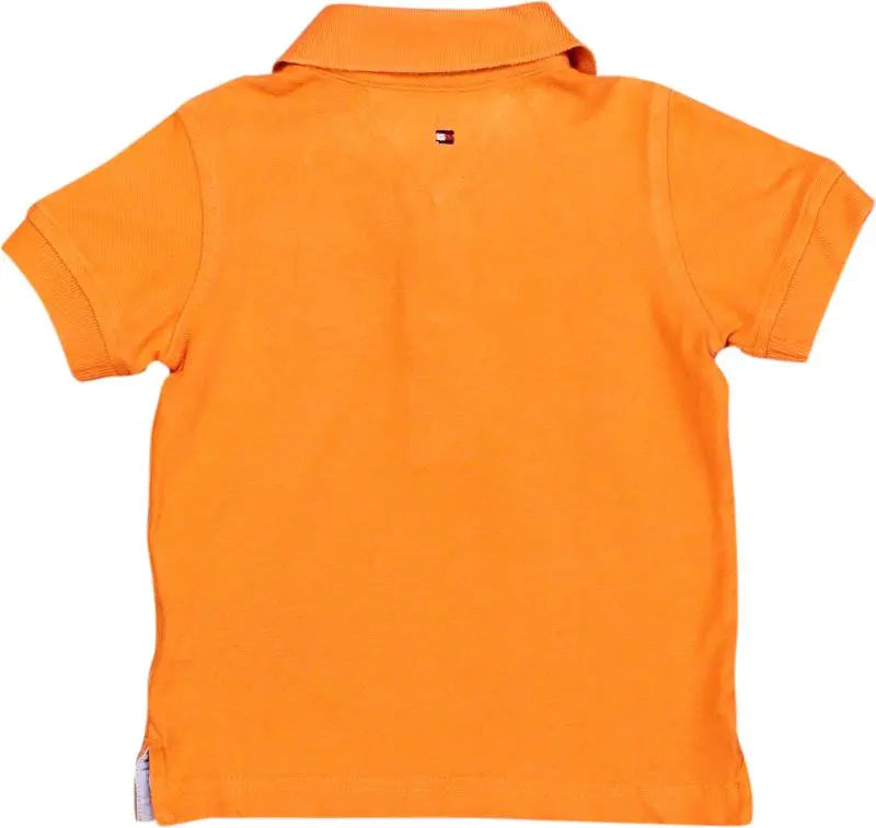 Tommy Hilfiger - Orange Polo Shirt by Tommy Hilfiger- ThriftTale.com - Vintage and second handclothing