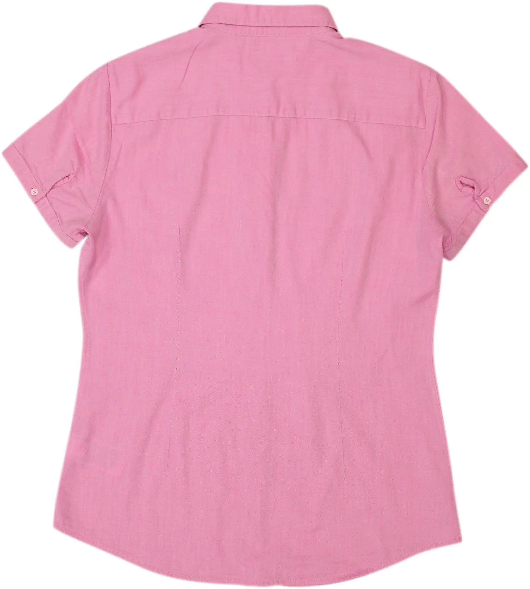 Tommy Hilfiger - Pink Blouse by Tommy Hilfiger- ThriftTale.com - Vintage and second handclothing