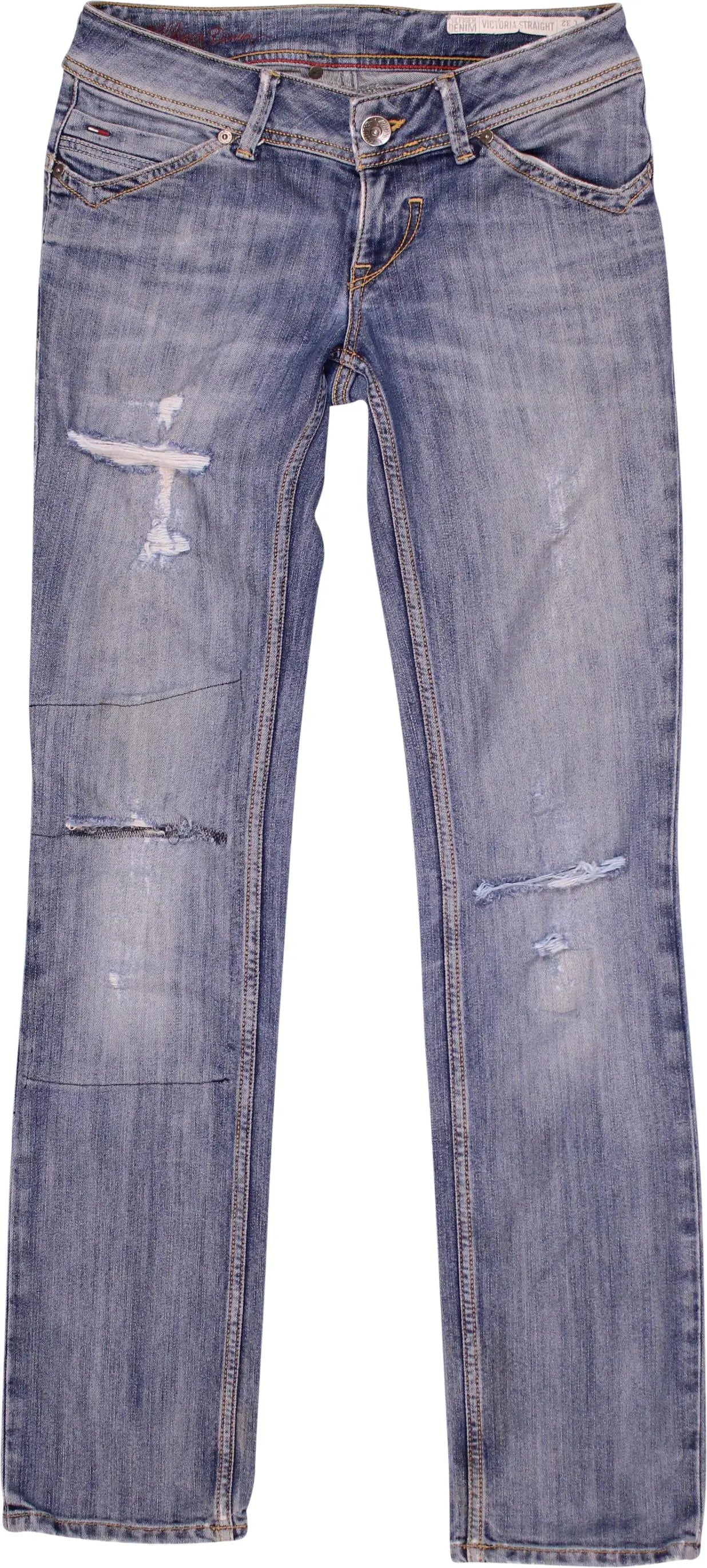 Tommy Hilfiger - Reworked Jeans by Tommy Hilfiger- ThriftTale.com - Vintage and second handclothing