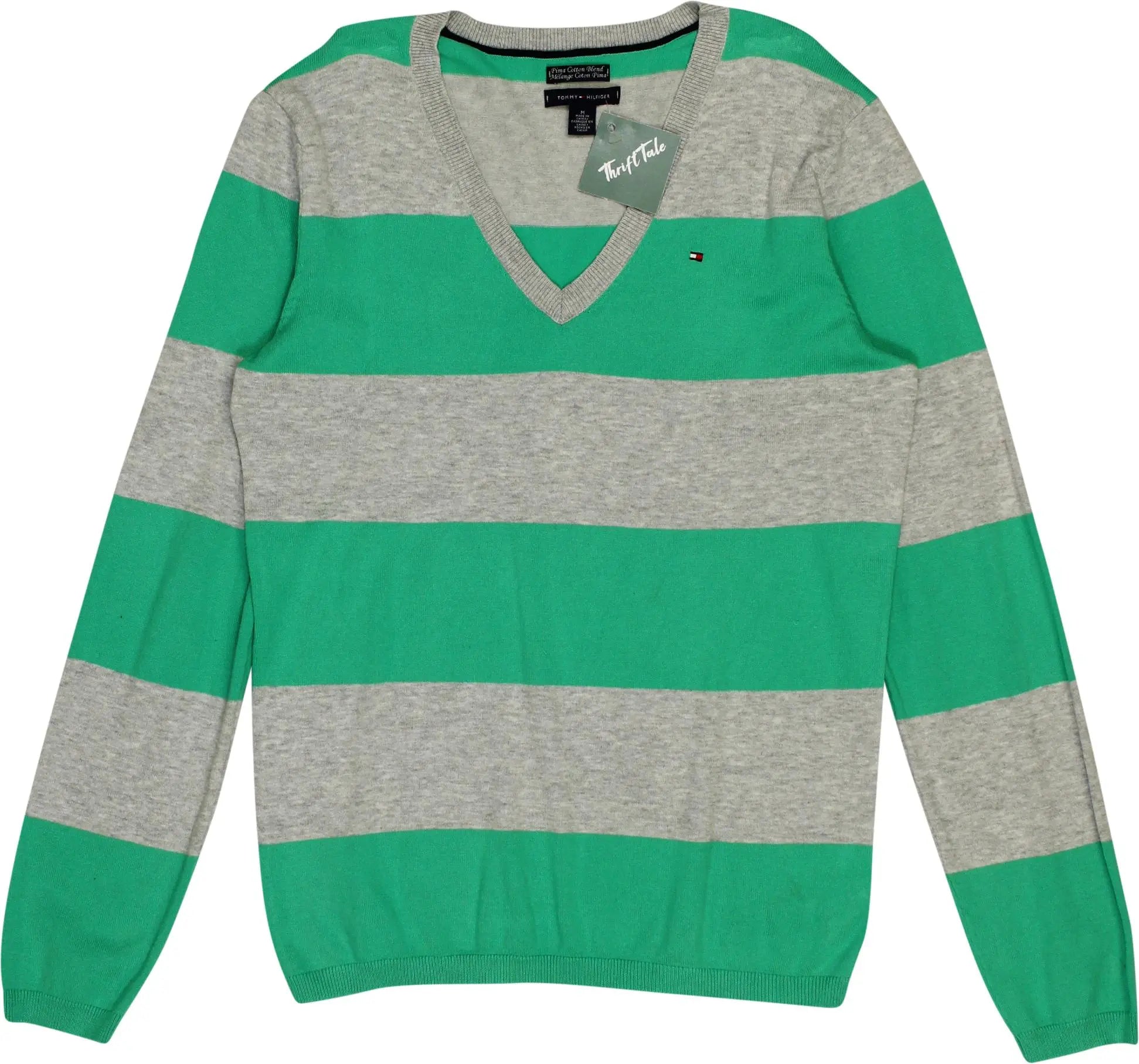 Tommy Hilfiger - Striped Jumper by Tommy Hilfiger- ThriftTale.com - Vintage and second handclothing