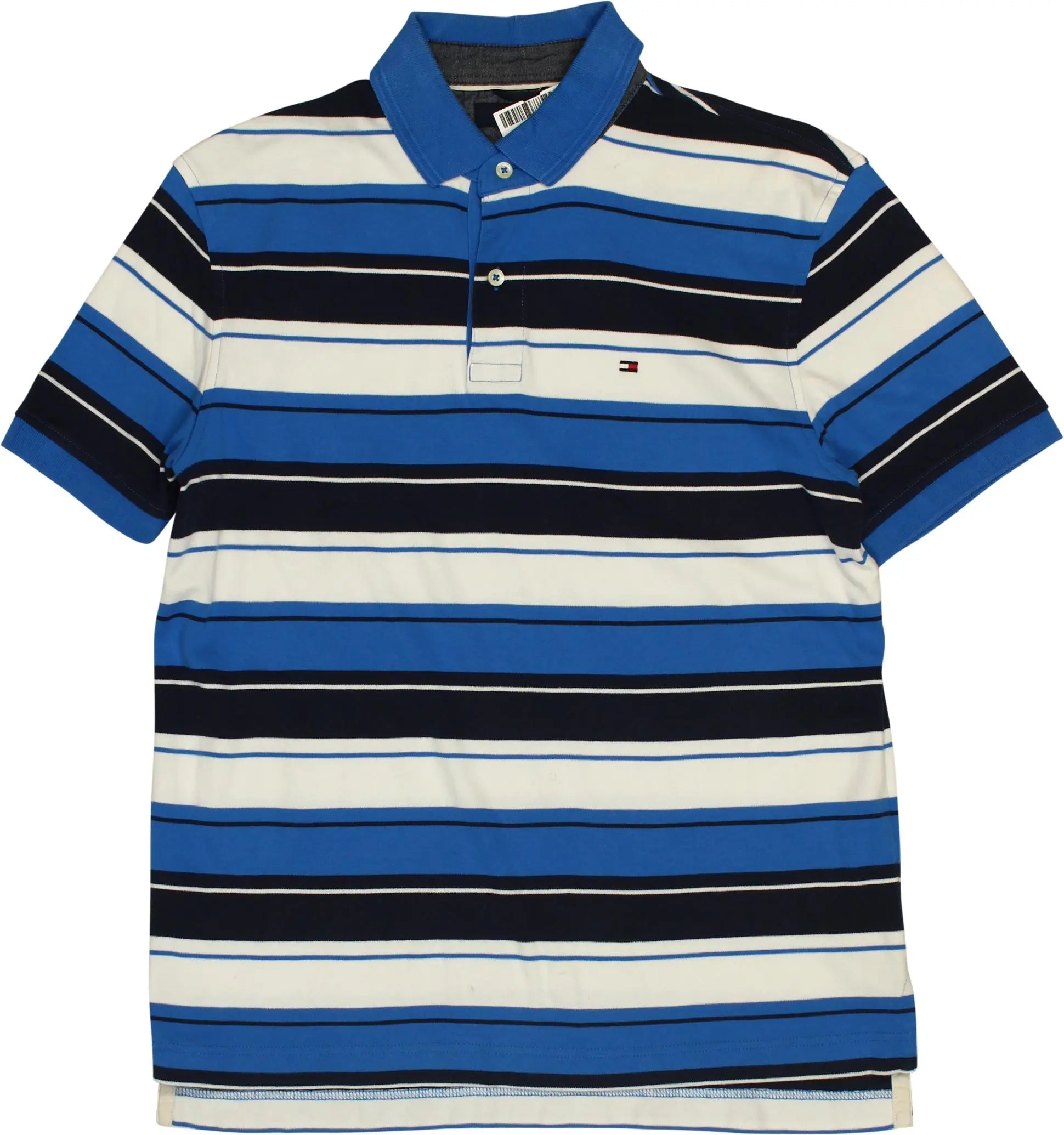 Tommy Hilfiger - Striped Polo- ThriftTale.com - Vintage and second handclothing