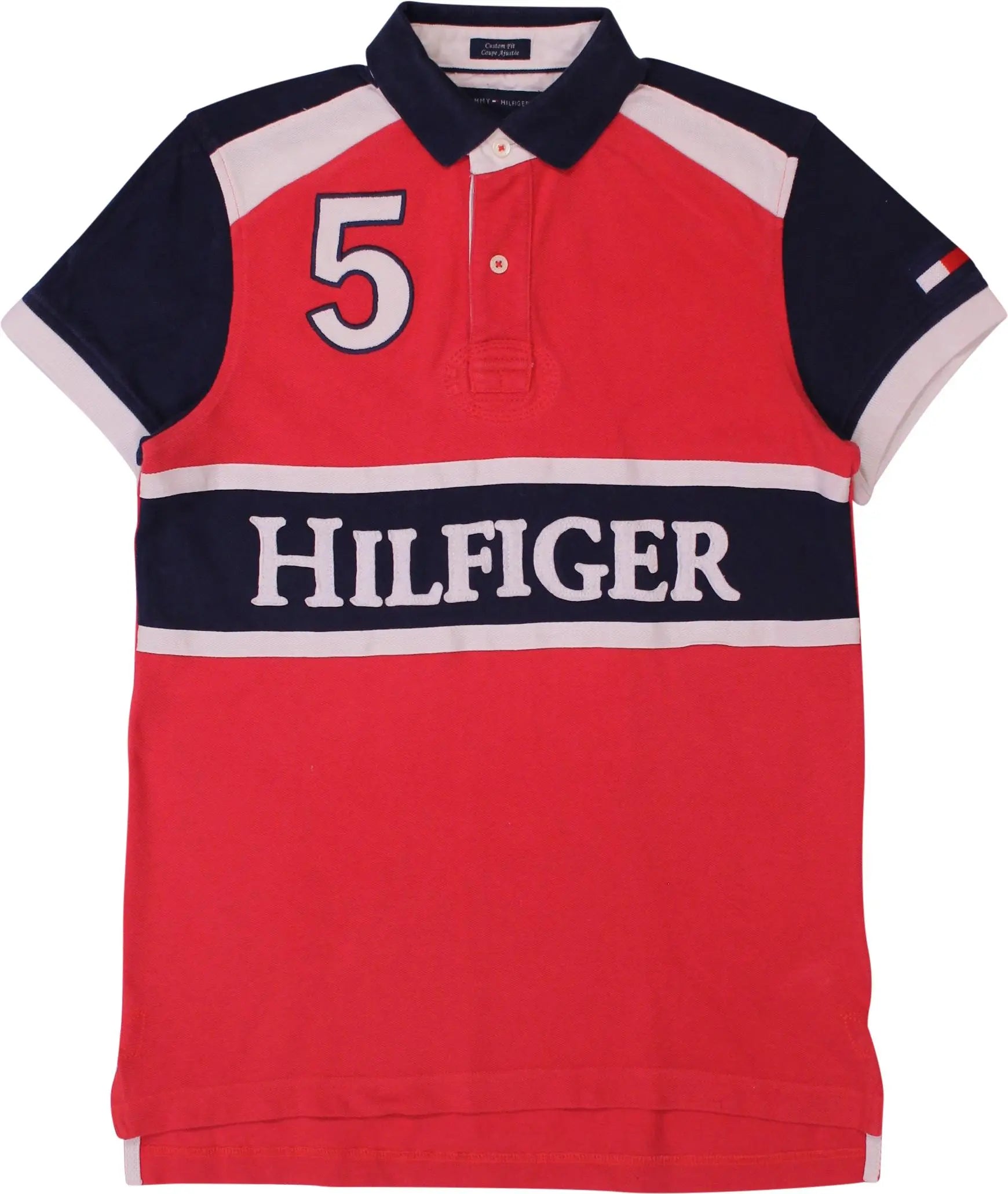 Tommy Hilfiger - Tommy Hilfiger Polo T-shirt- ThriftTale.com - Vintage and second handclothing