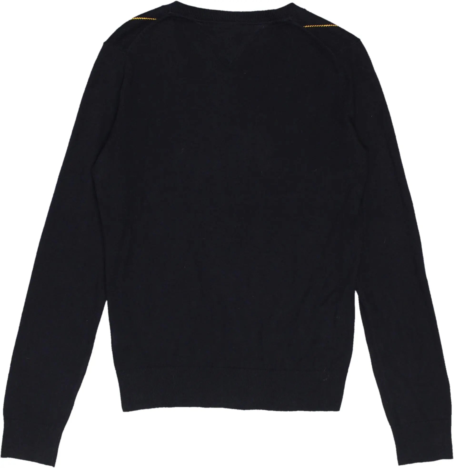 Tommy Hilfiger Argyle V-Neck Jumper ThriftTale