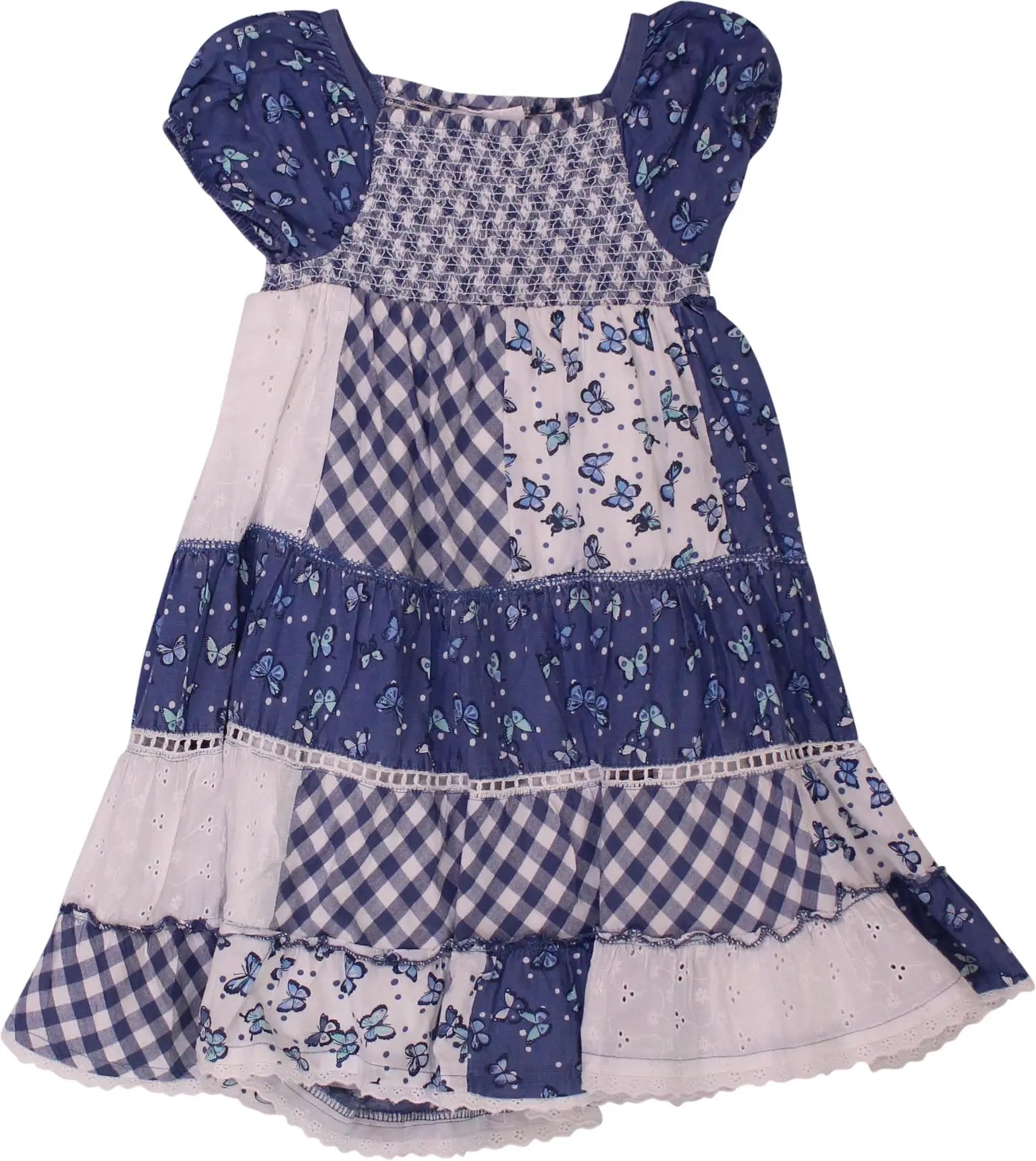 Topolino - Blue Dress- ThriftTale.com - Vintage and second handclothing
