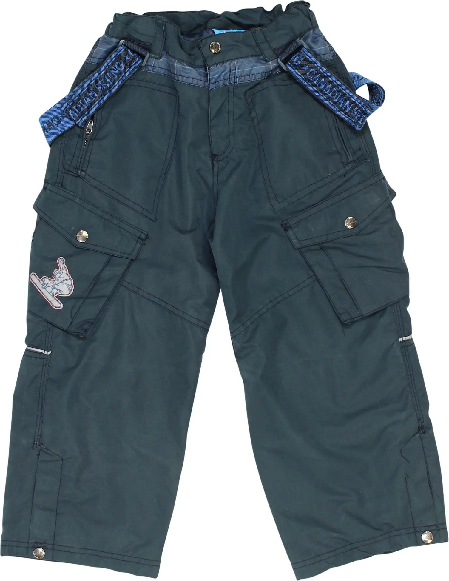 Topolino - Blue Ski Pants- ThriftTale.com - Vintage and second handclothing