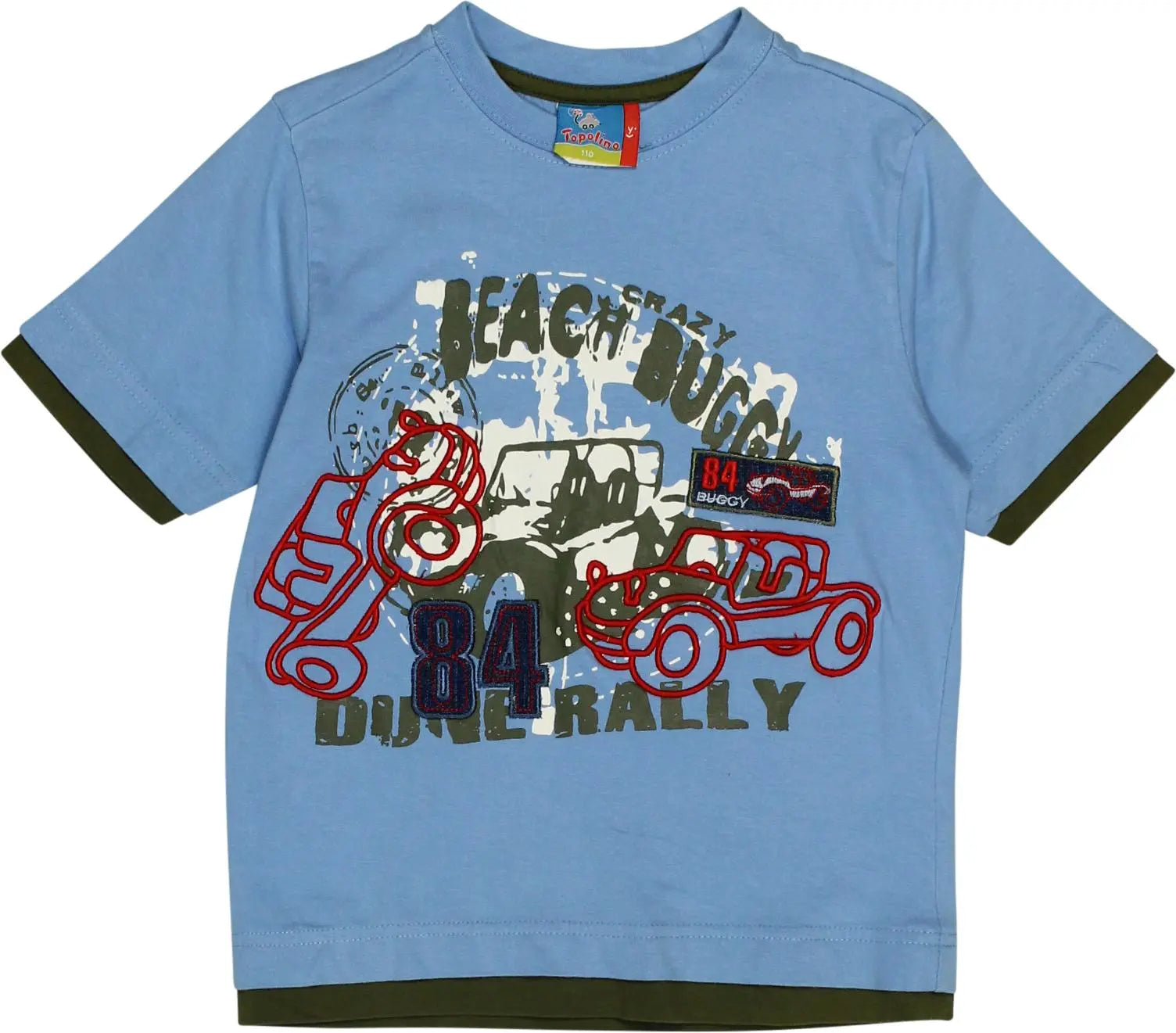 Topolino - Blue T-shirt- ThriftTale.com - Vintage and second handclothing