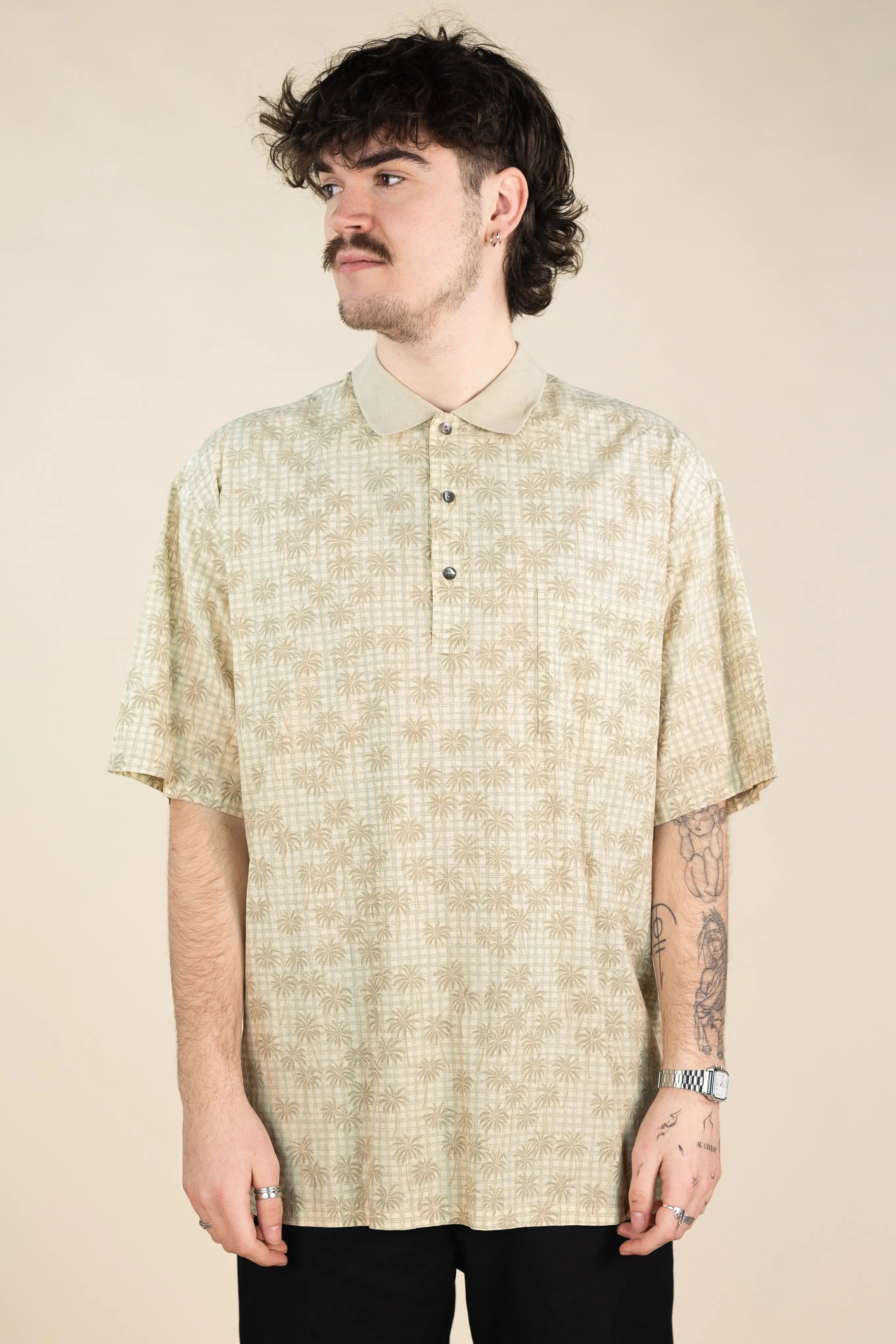 Men's Vintage Short Sleeve Shirts | ThriftTale