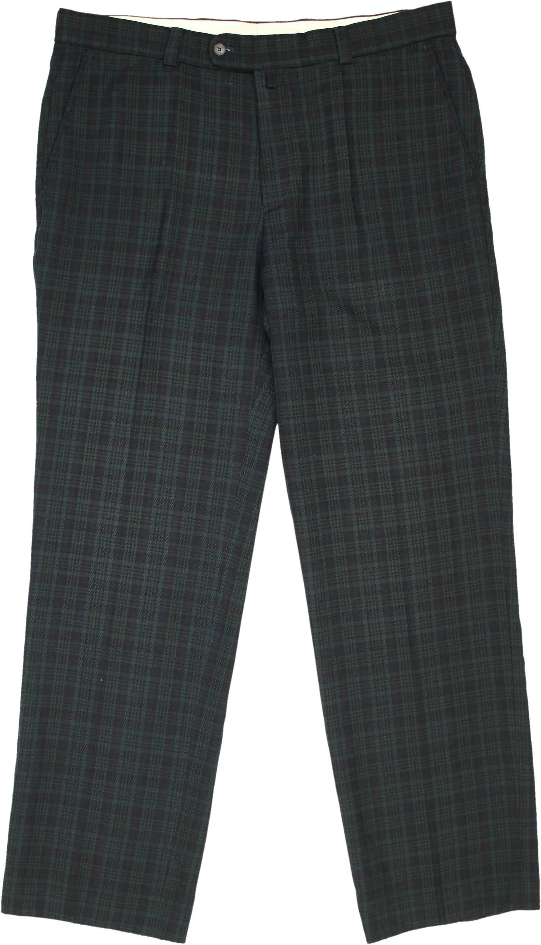 Traffic - Checkered Pants- ThriftTale.com - Vintage and second handclothing