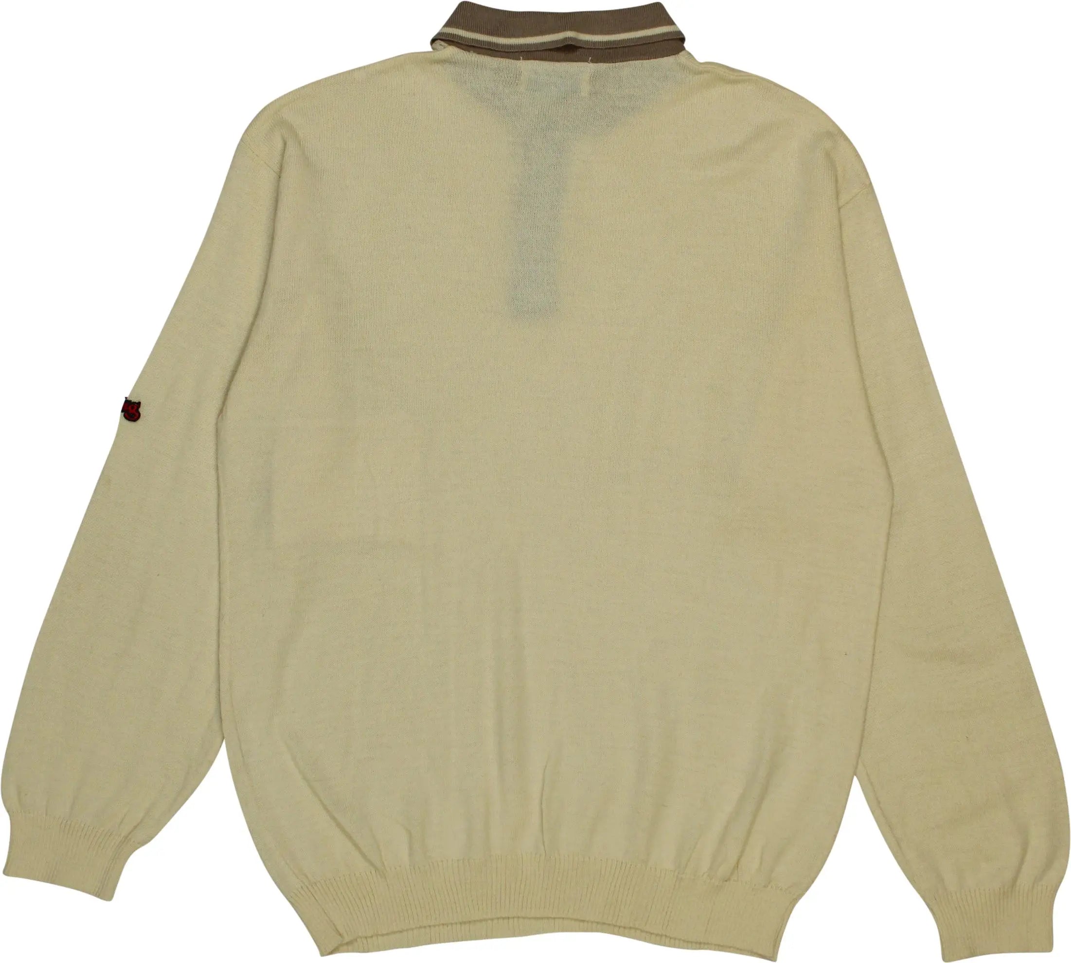 Training - 70s Plain Knitted Jumper- ThriftTale.com - Vintage and second handclothing