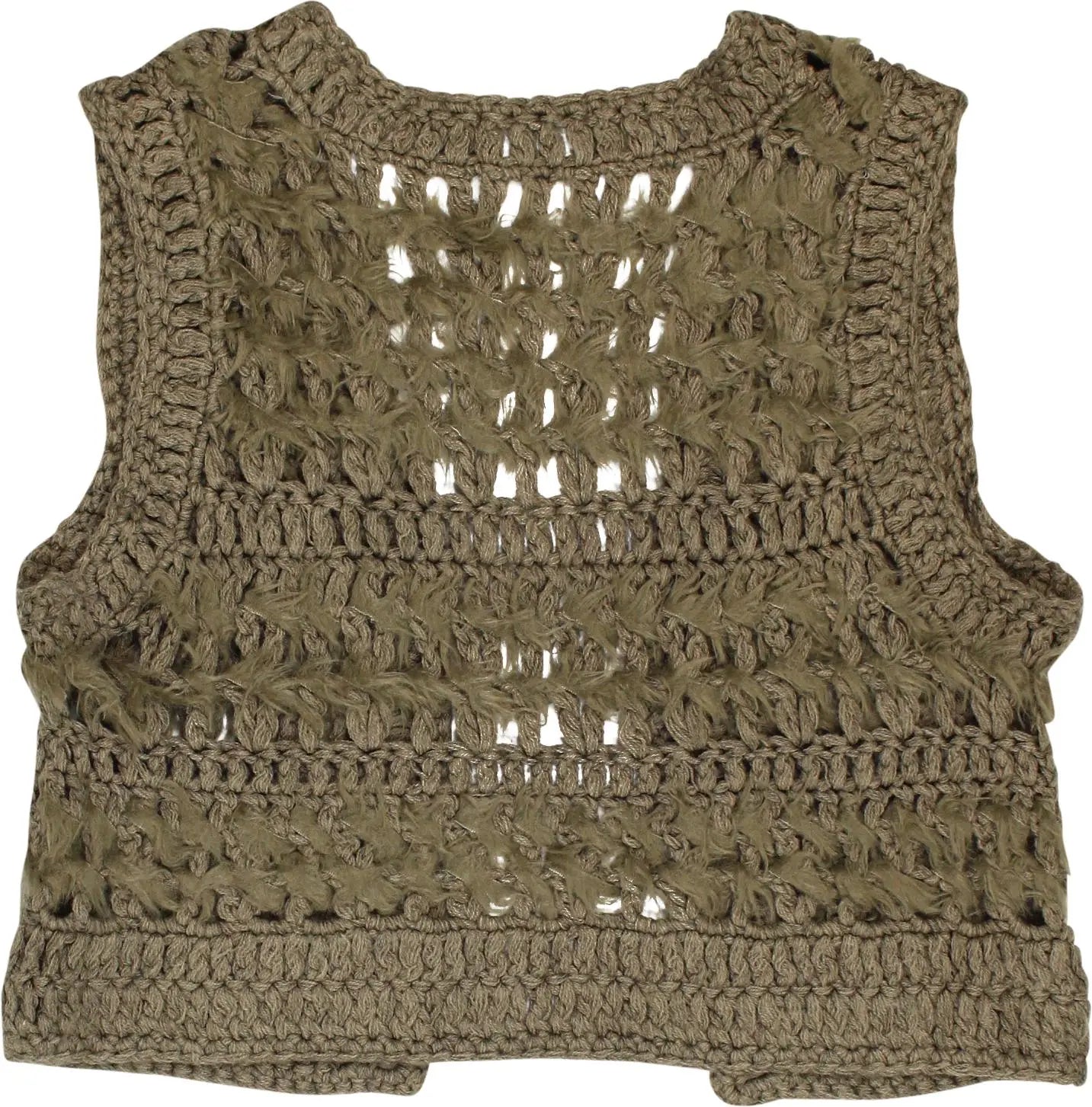 Tramontana - Knitted Vest- ThriftTale.com - Vintage and second handclothing
