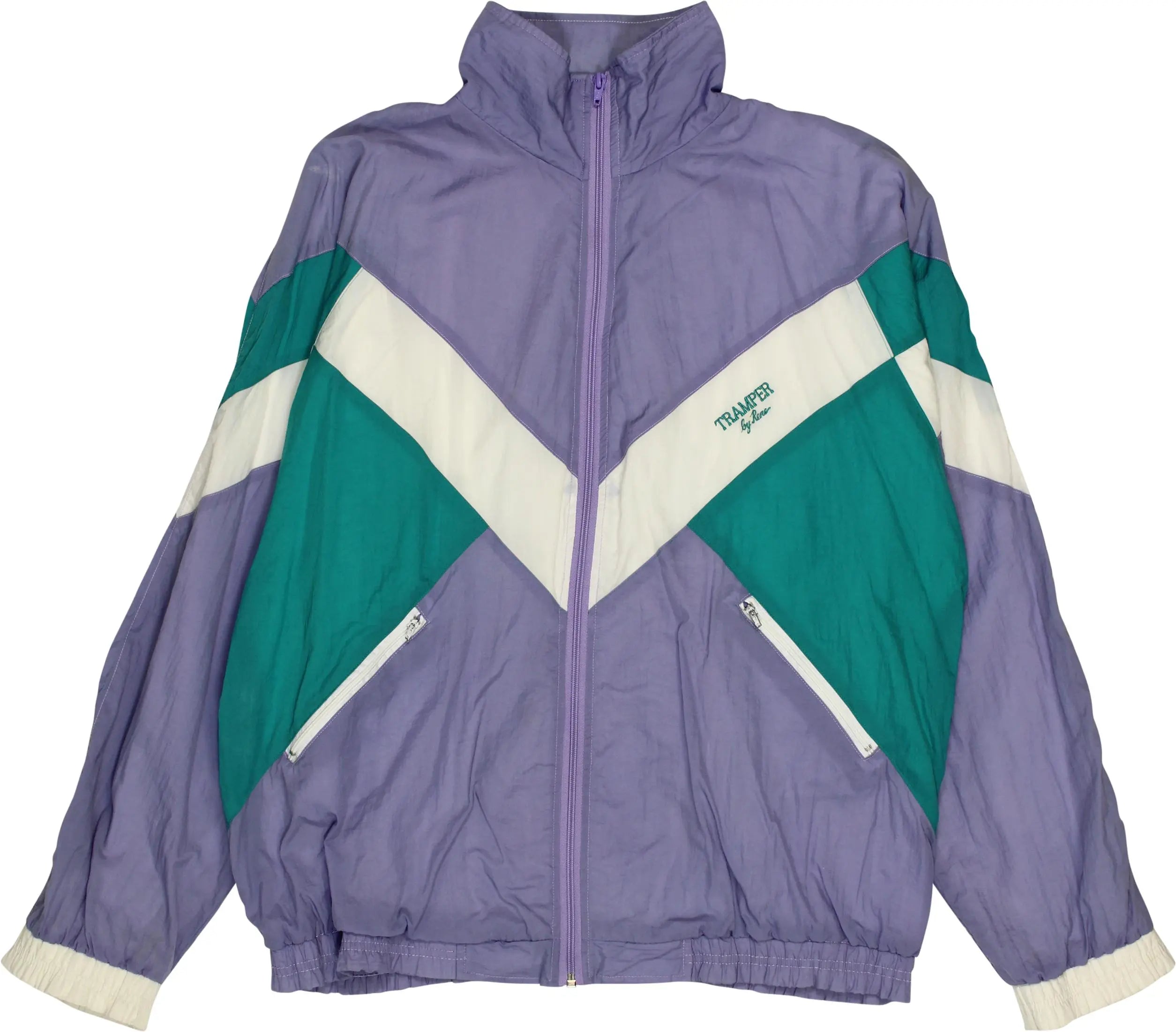 Tramper - 90s Windbreaker- ThriftTale.com - Vintage and second handclothing