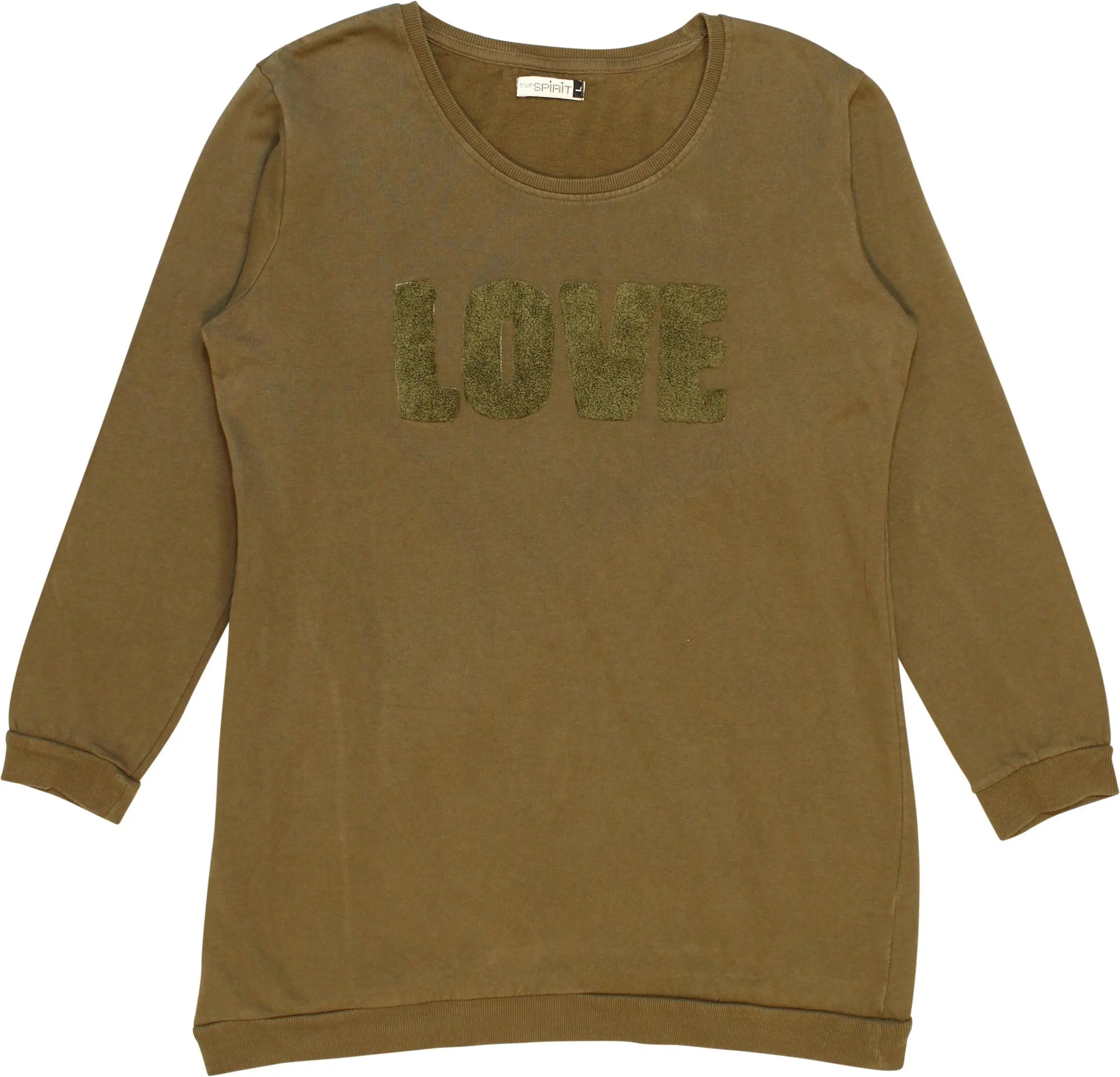 True Spirit - Love Sweater- ThriftTale.com - Vintage and second handclothing