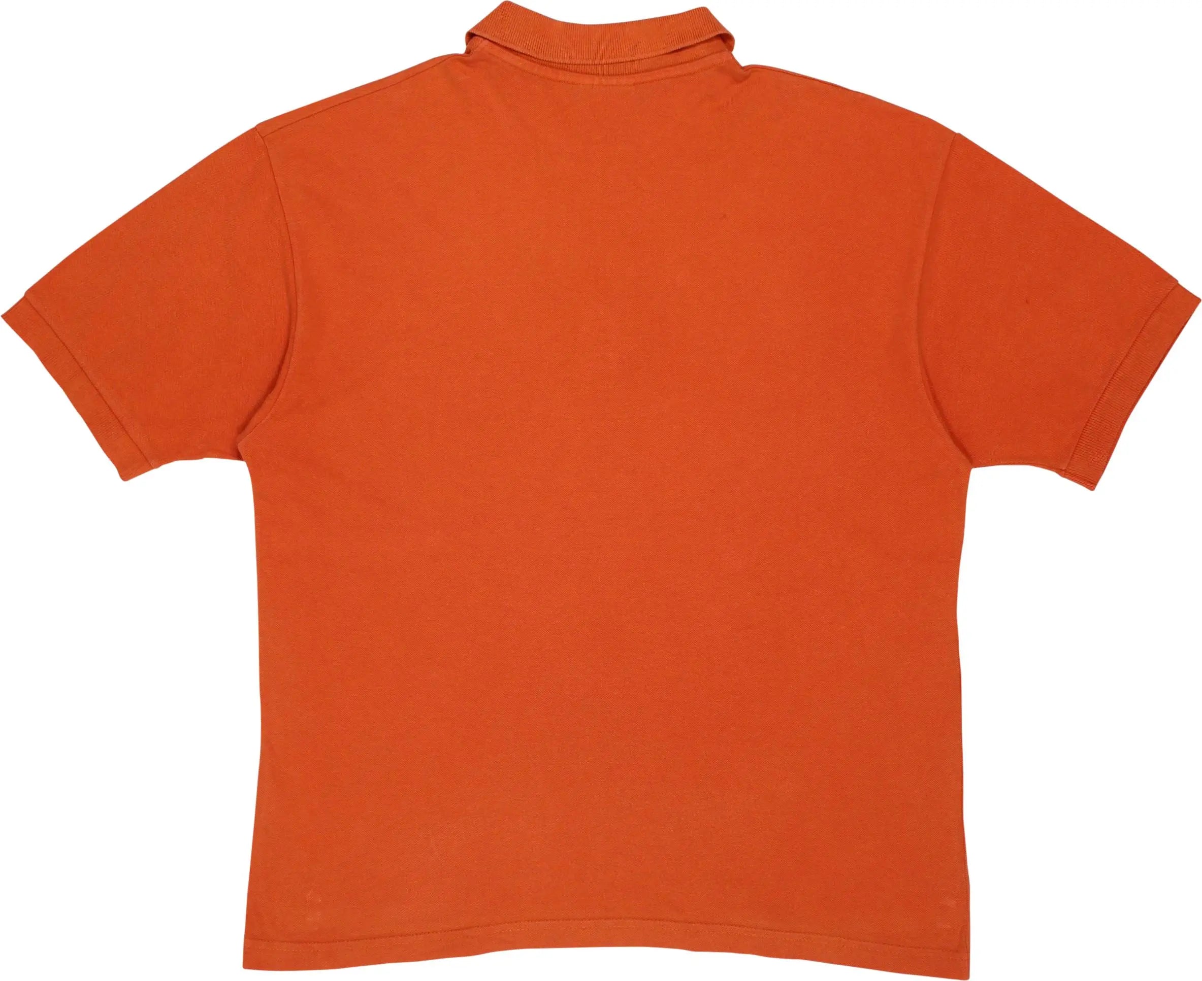 Trussardi - Orange Polo Shirt by Trussardi- ThriftTale.com - Vintage and second handclothing