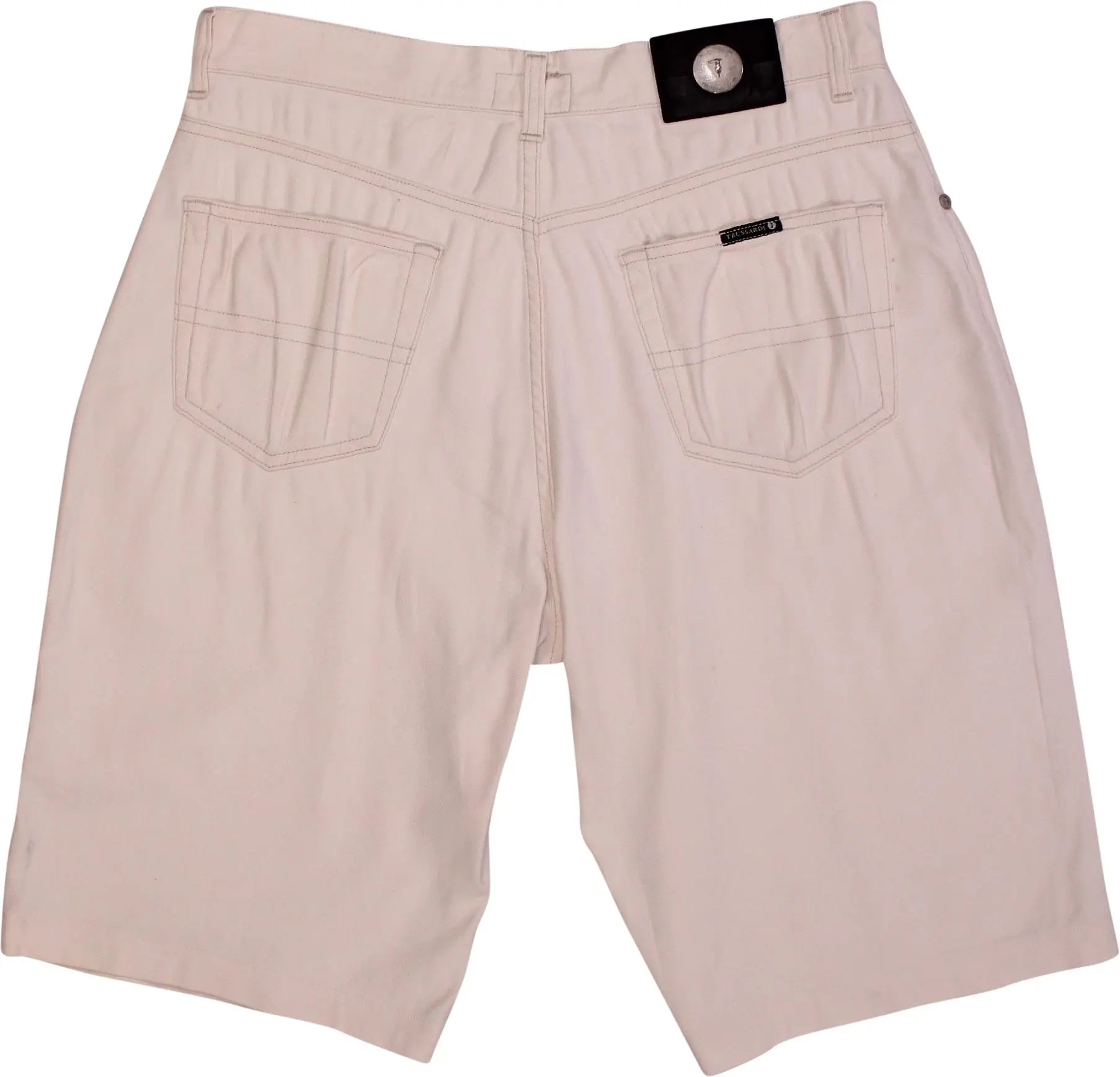 Trussardi - White Shorts by Trussardi Jeans- ThriftTale.com - Vintage and second handclothing