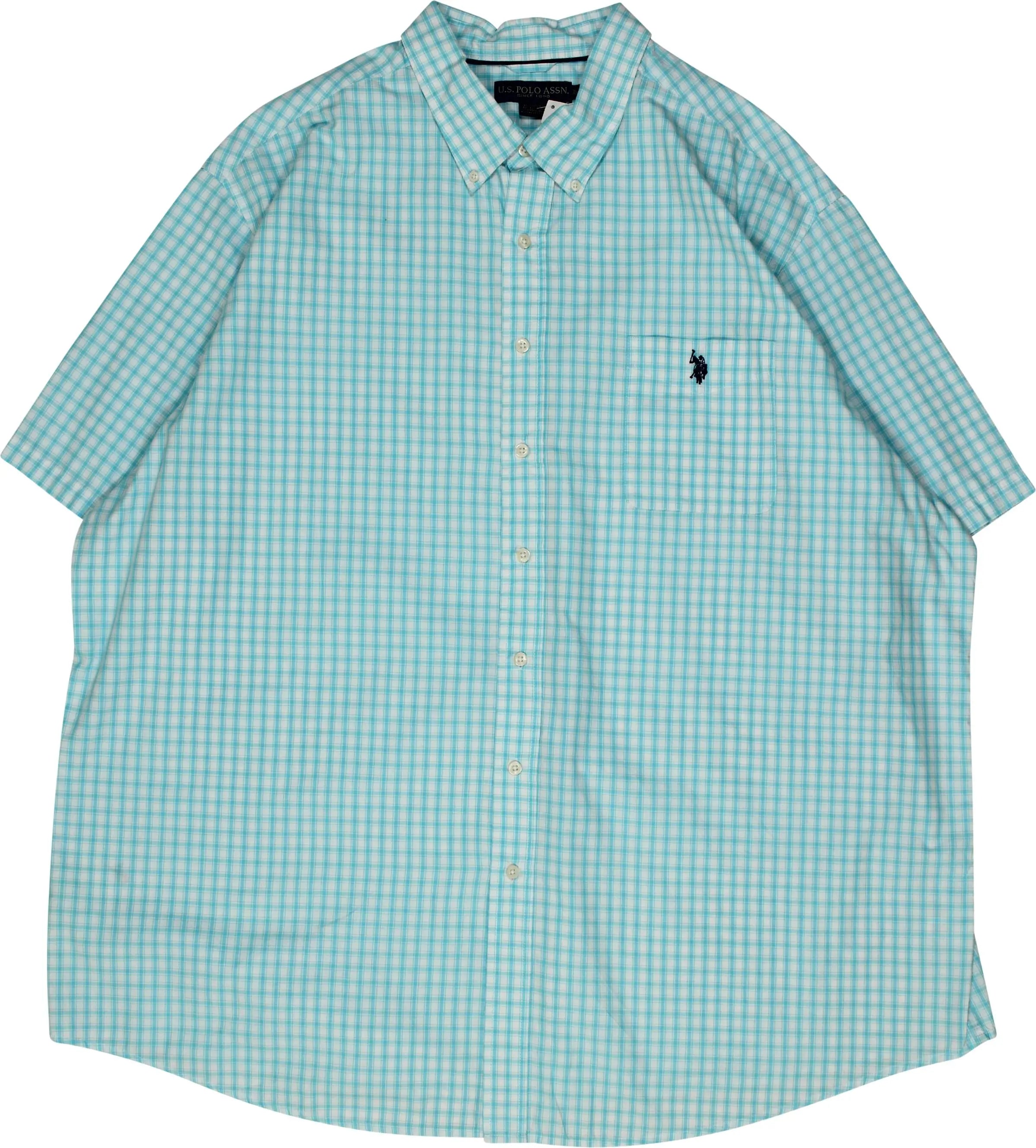 U.S. Polo Assn. - Checkered Shirt- ThriftTale.com - Vintage and second handclothing
