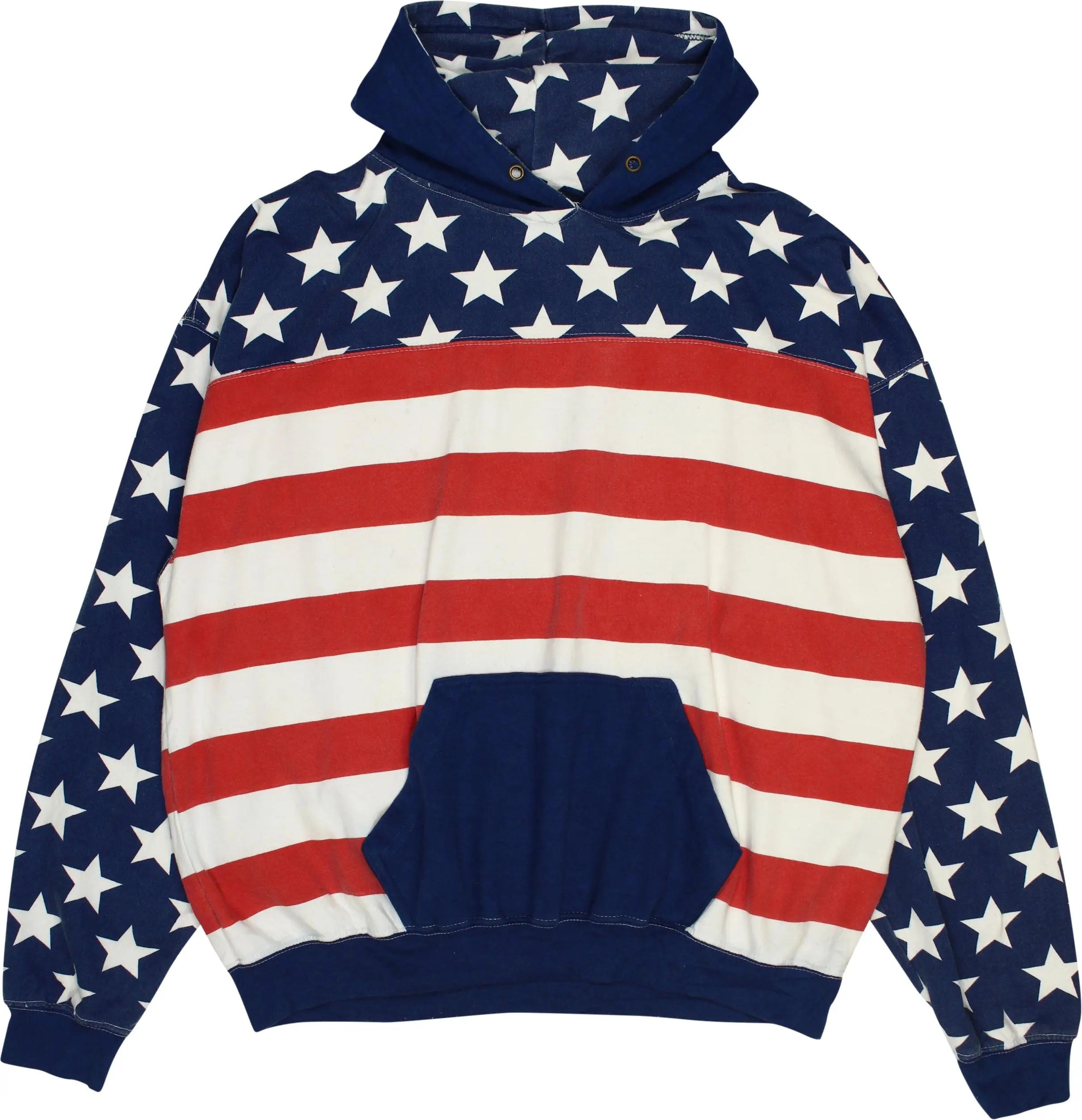 U.S. Vintage - American Flag Hoodie- ThriftTale.com - Vintage and second handclothing