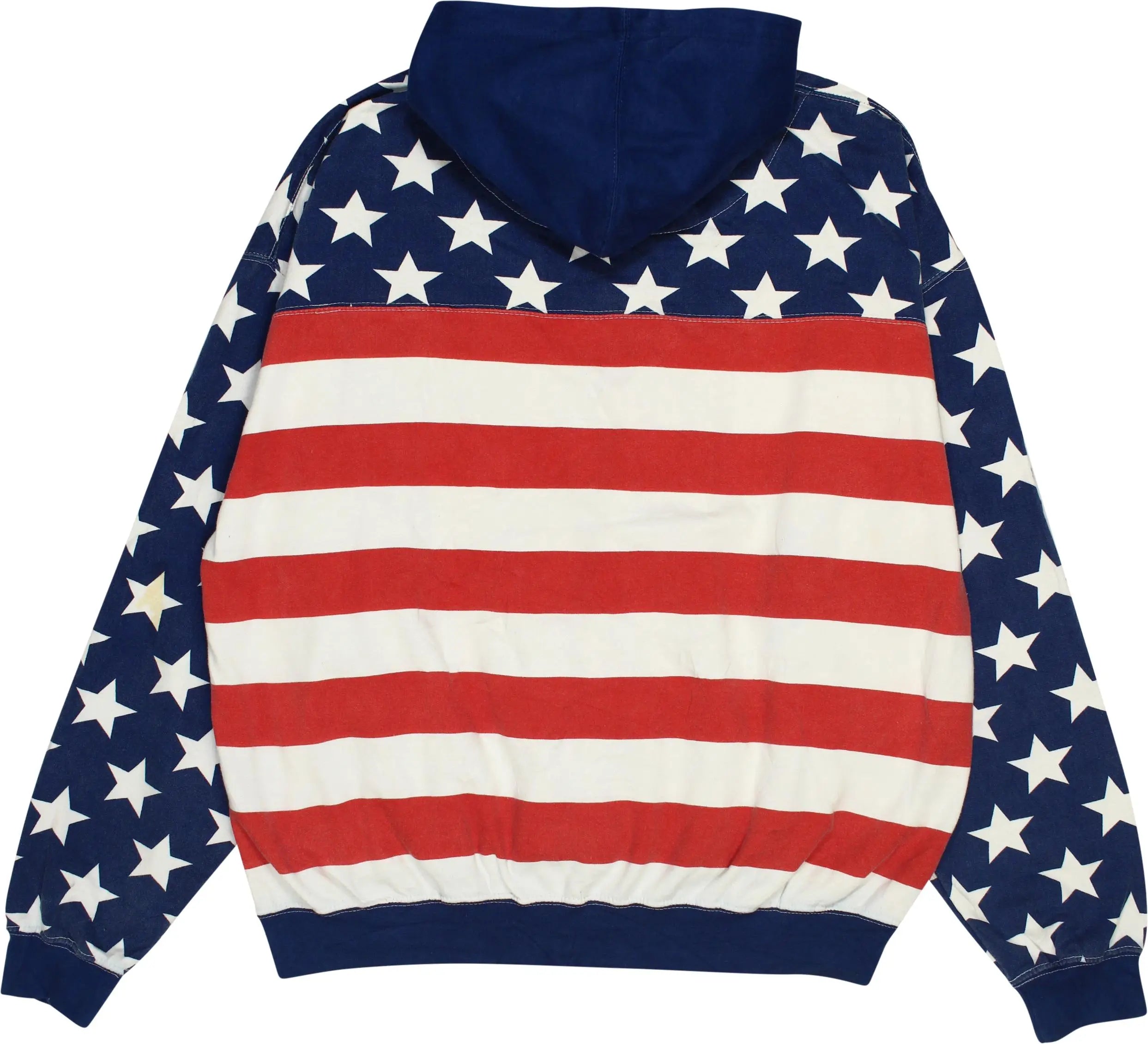 U.S. Vintage - American Flag Hoodie- ThriftTale.com - Vintage and second handclothing