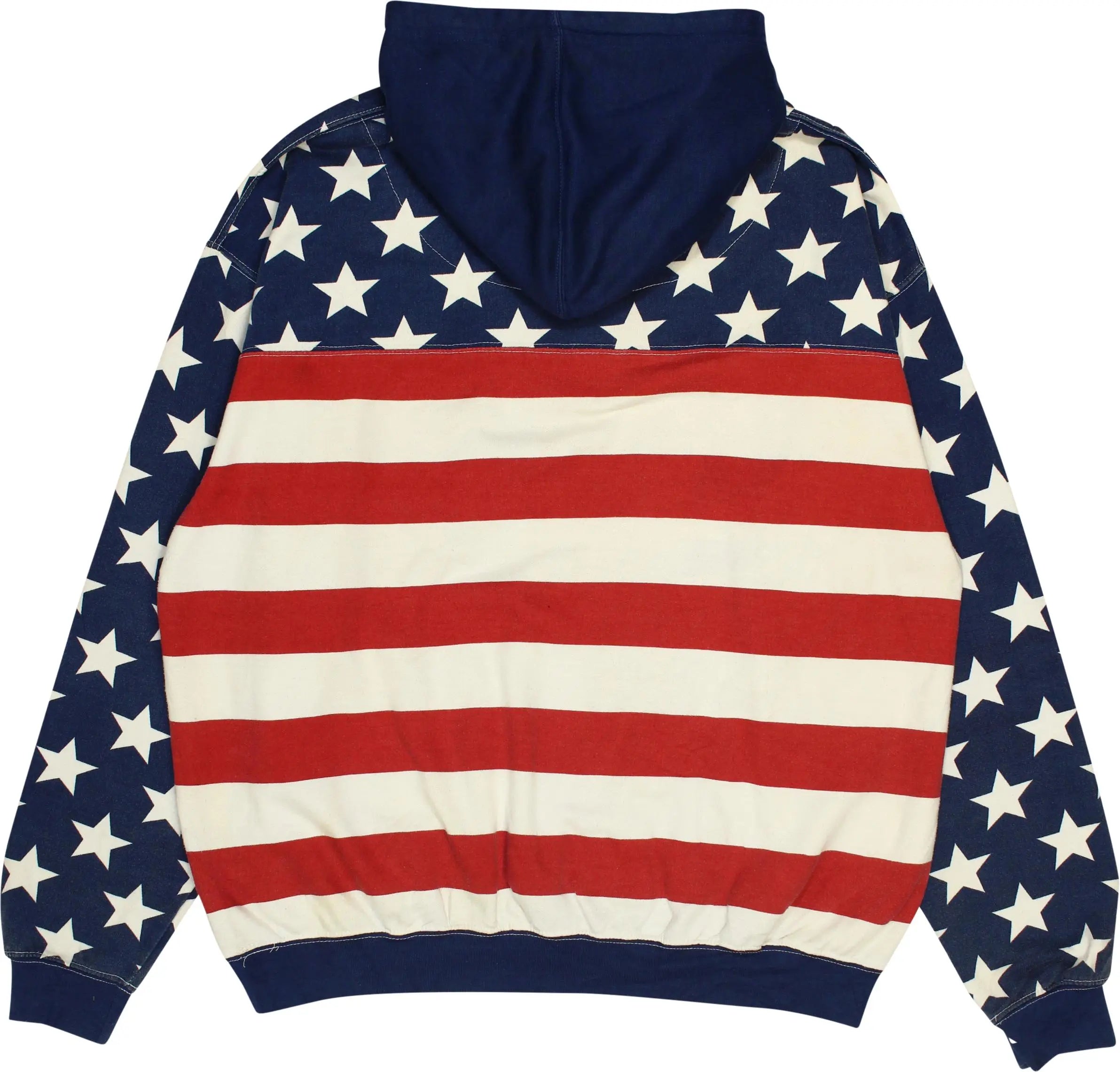 U.S. Vintage - American Flag Printed Sweater- ThriftTale.com - Vintage and second handclothing