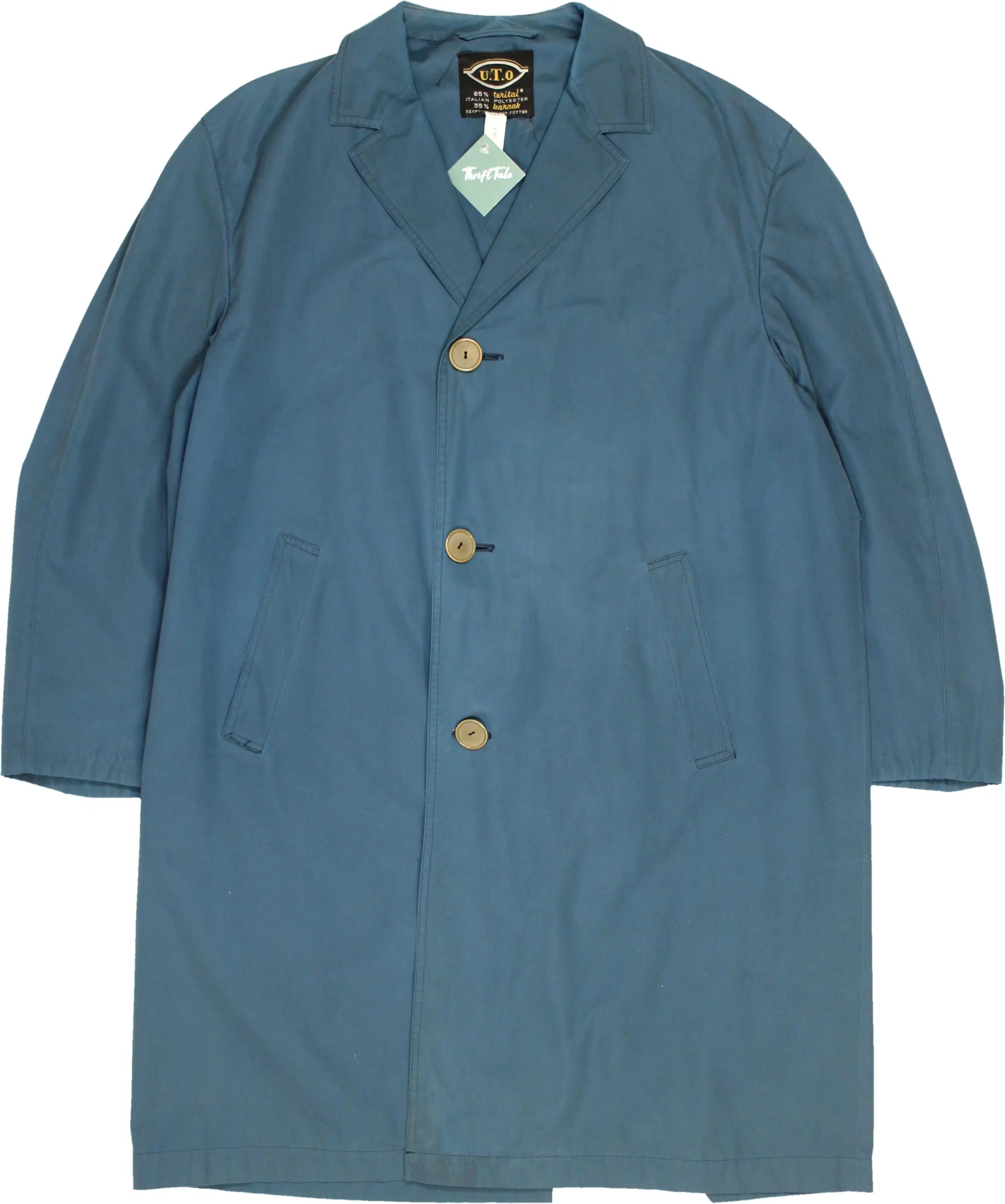 U.T.O - 80s Work Coat- ThriftTale.com - Vintage and second handclothing