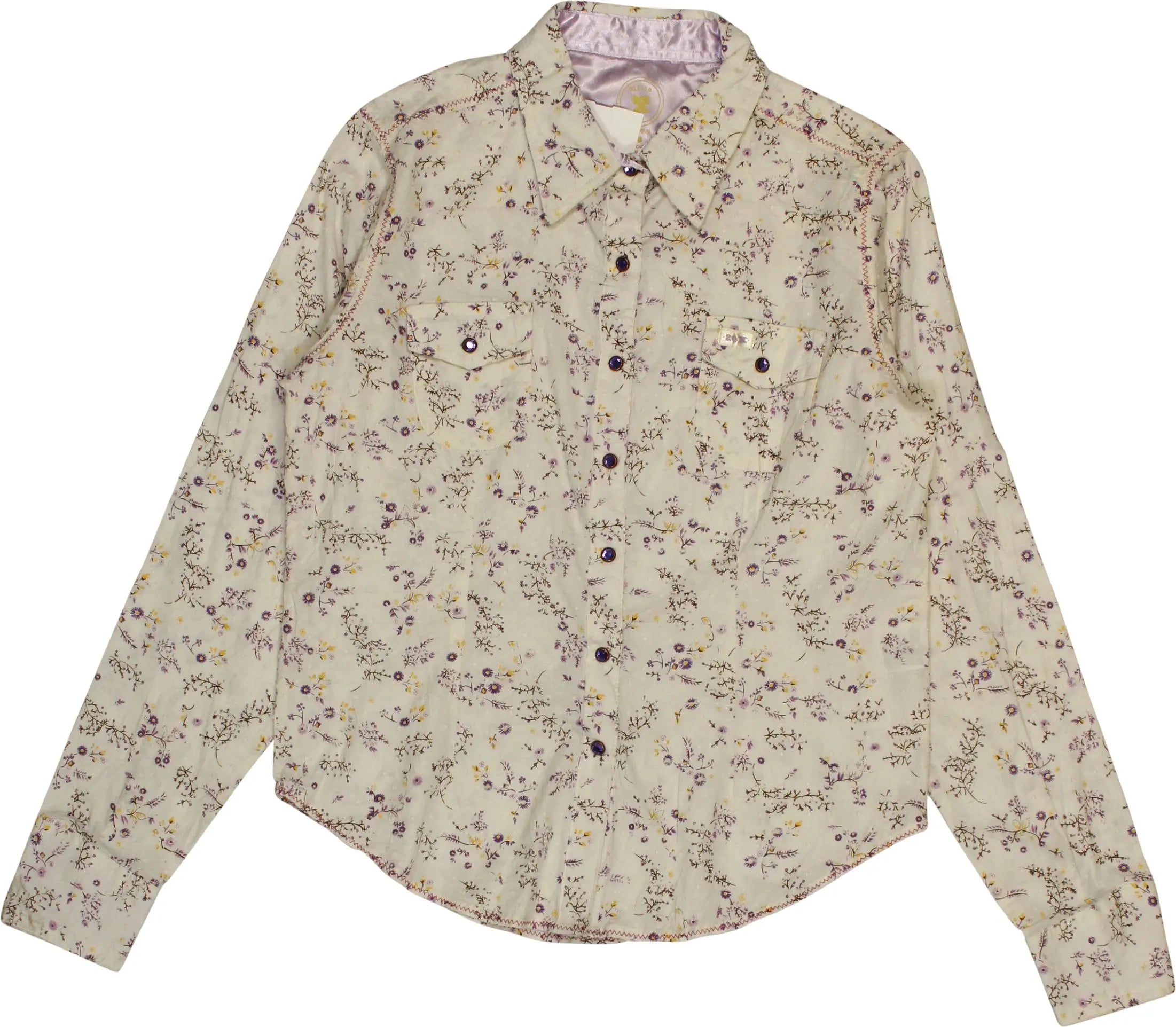 Ultra Twenty - Floral Blouse- ThriftTale.com - Vintage and second handclothing
