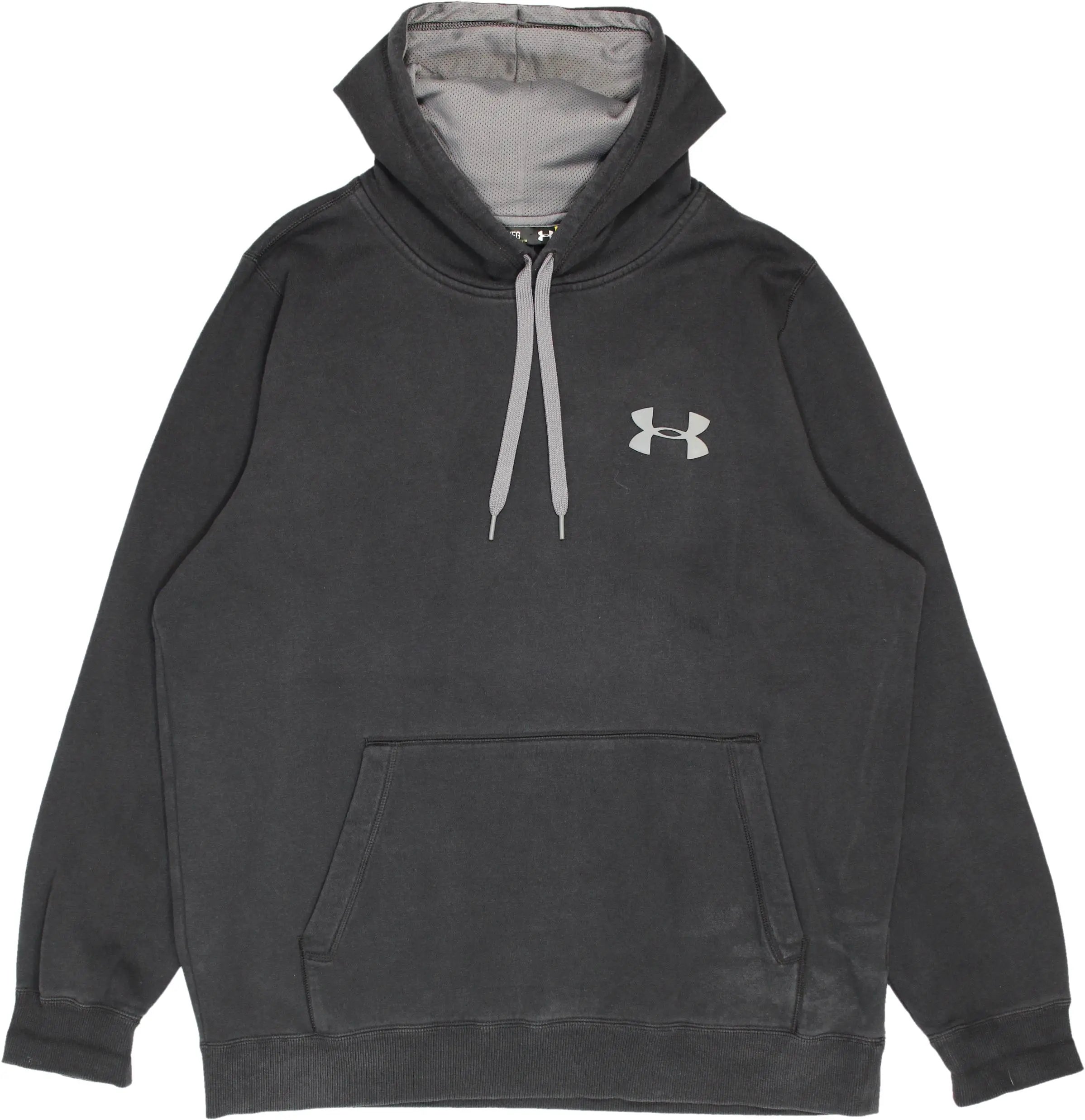 Under Armour - Grey Hoodie by Under Armour- ThriftTale.com - Vintage and second handclothing
