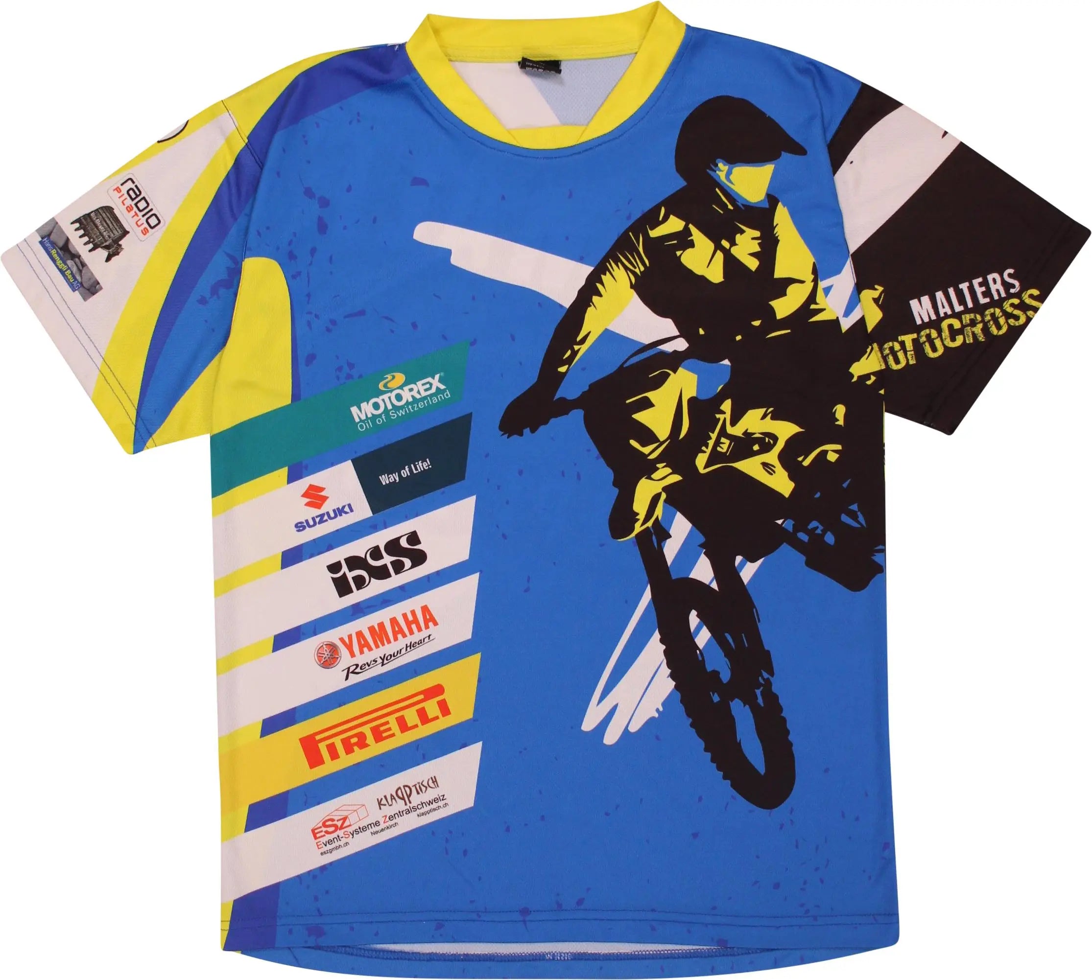 Unihockey Center - Malters Motorcross 2016 T-Shirt- ThriftTale.com - Vintage and second handclothing