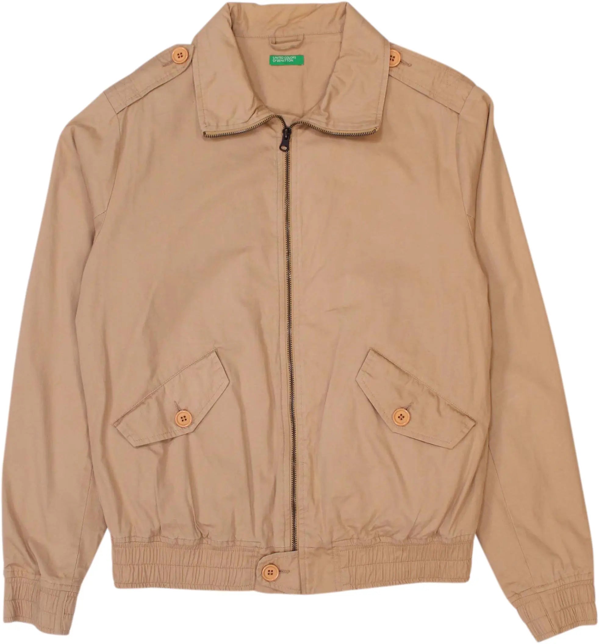 United Colors of Benetton - Cotton Coat by United Colors of Benetton- ThriftTale.com - Vintage and second handclothing