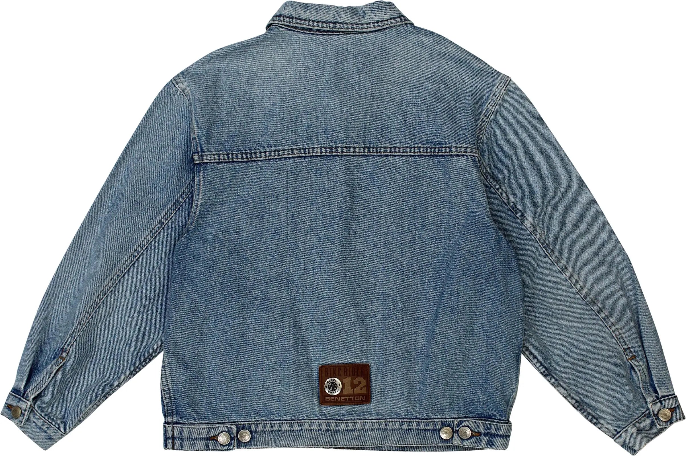 United Colors of Benetton - Denim Jacket by United Colors of Benetton- ThriftTale.com - Vintage and second handclothing