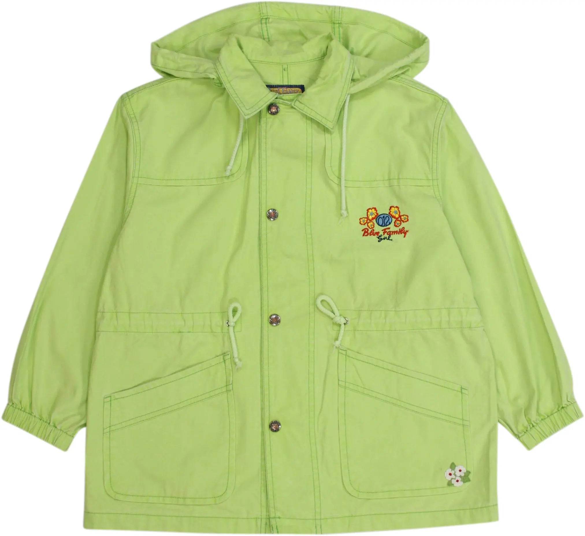 United Colors of Benetton - Green Jacket by United Colors of Benetton- ThriftTale.com - Vintage and second handclothing