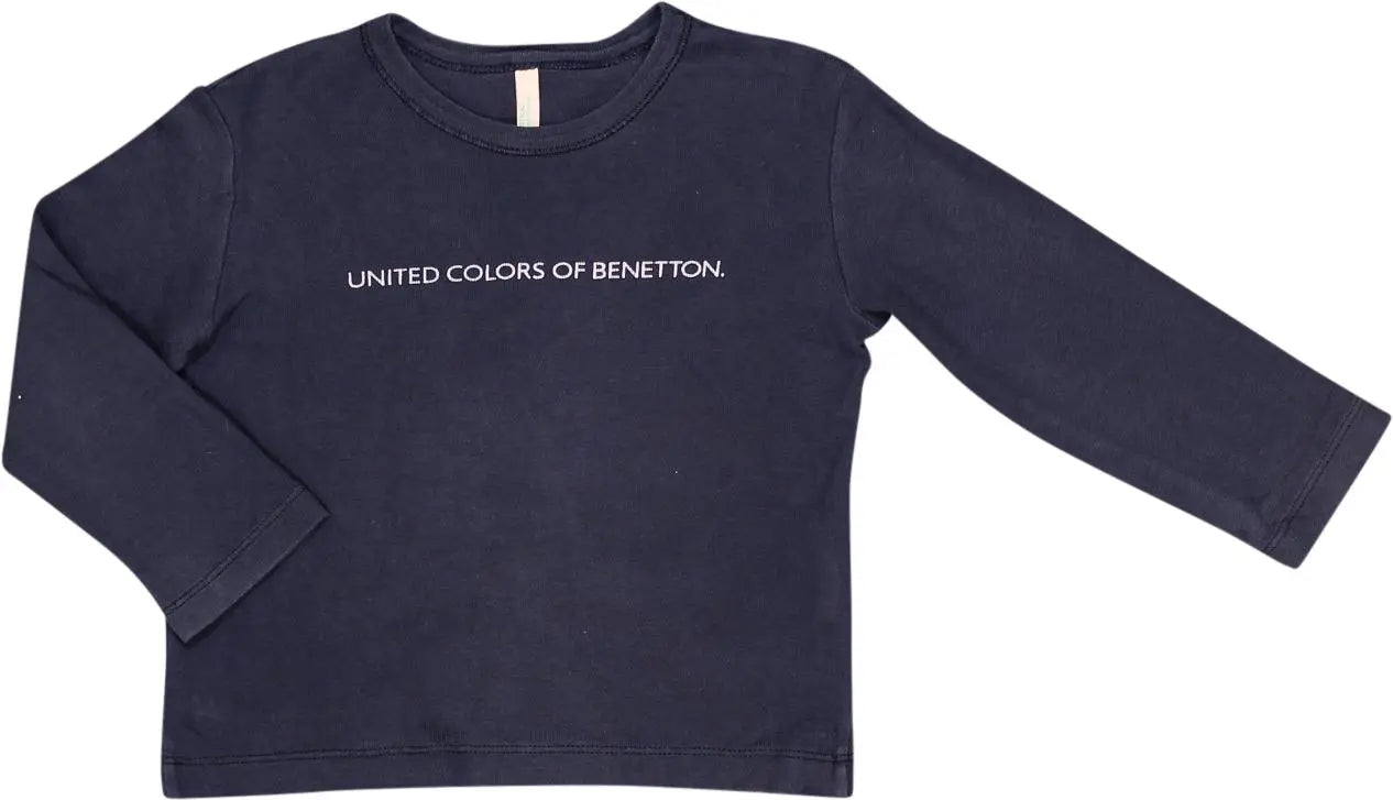 United Colors of Benetton - WHITE2925- ThriftTale.com - Vintage and second handclothing