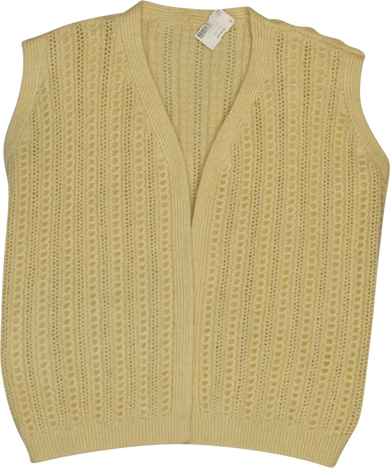 Unknown - 70s Knitted Vest- ThriftTale.com - Vintage and second handclothing