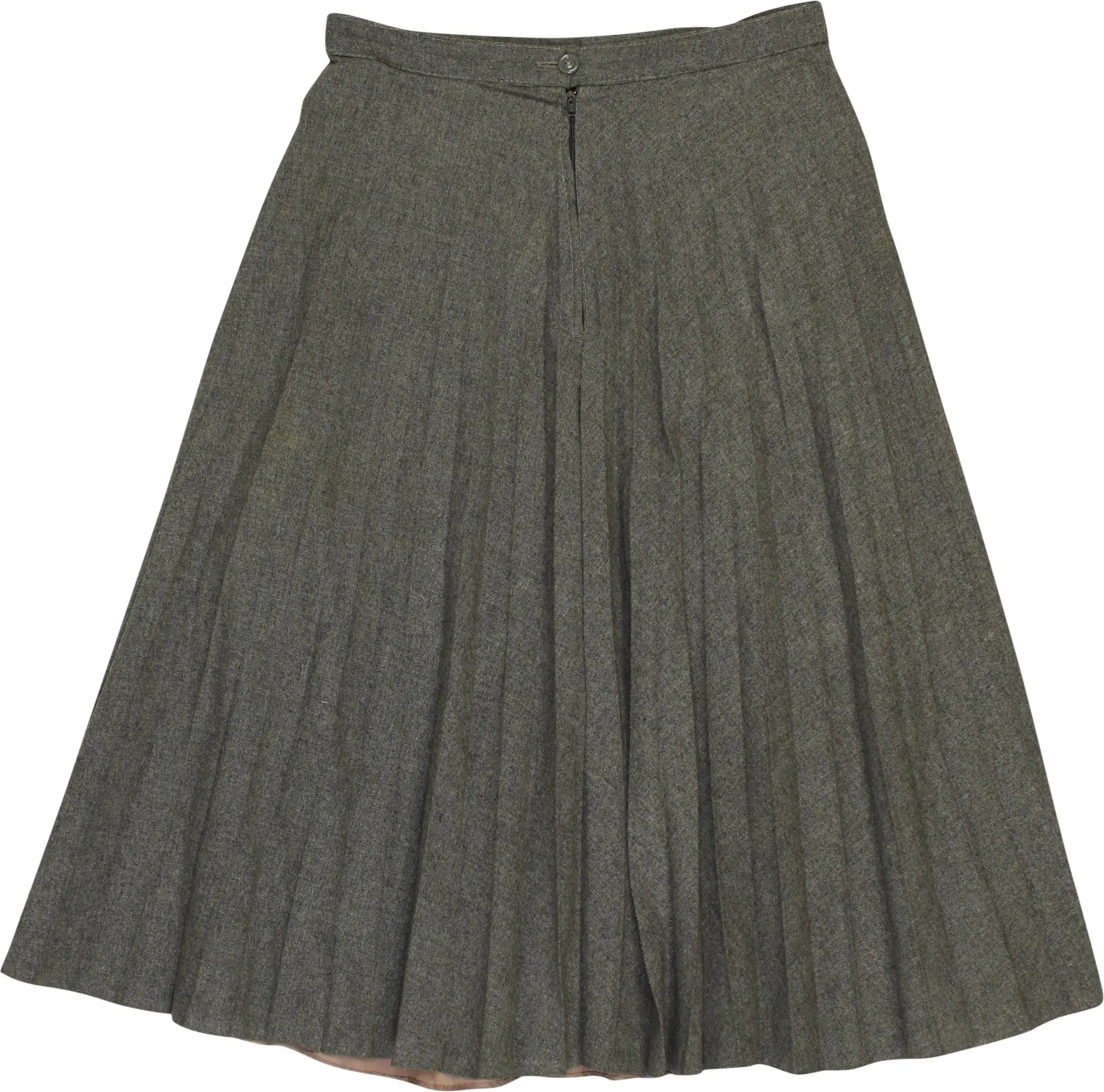 Unknown - 70s Pleated Skirt- ThriftTale.com - Vintage and second handclothing