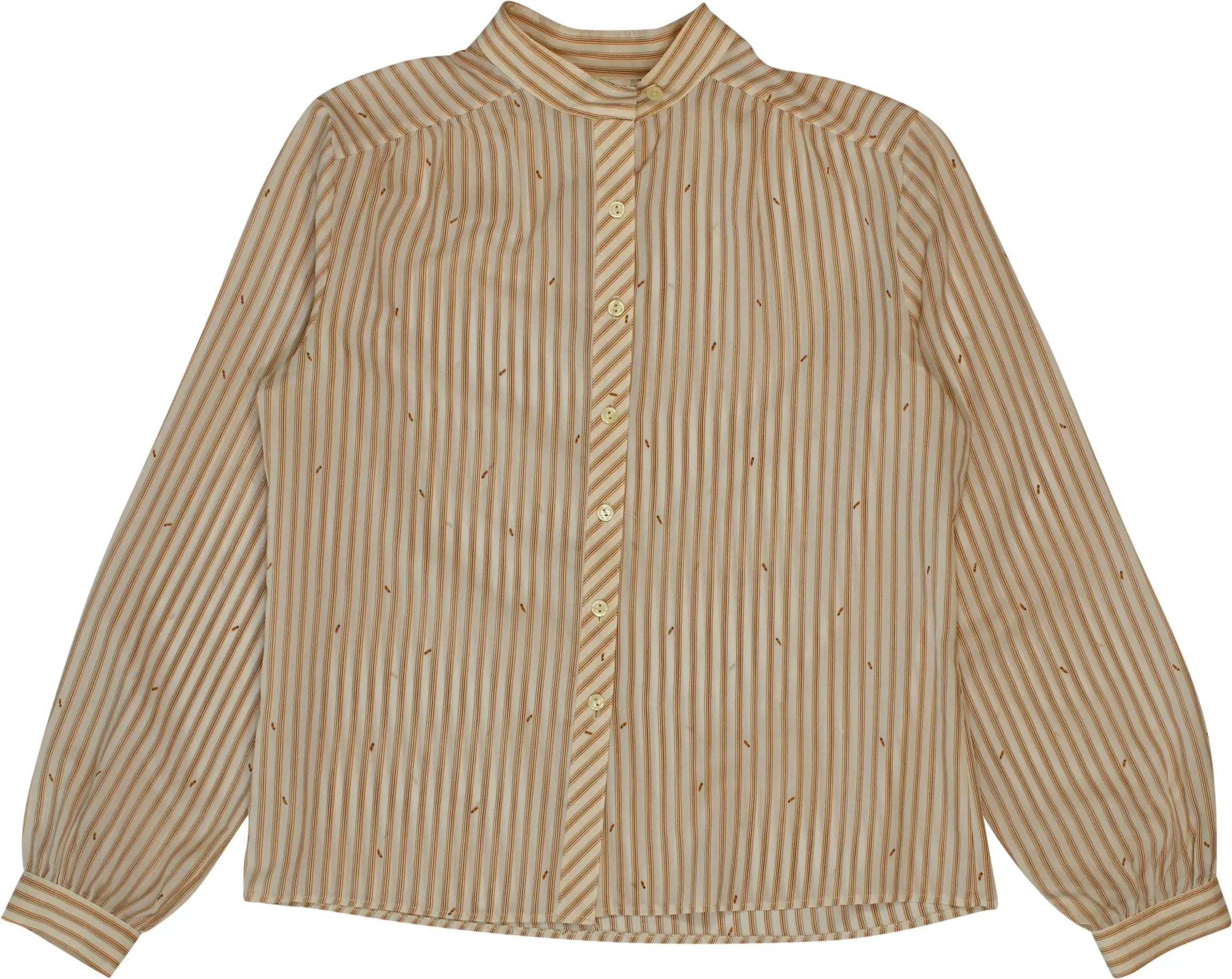 Unknown - 70s Striped Blouse- ThriftTale.com - Vintage and second handclothing