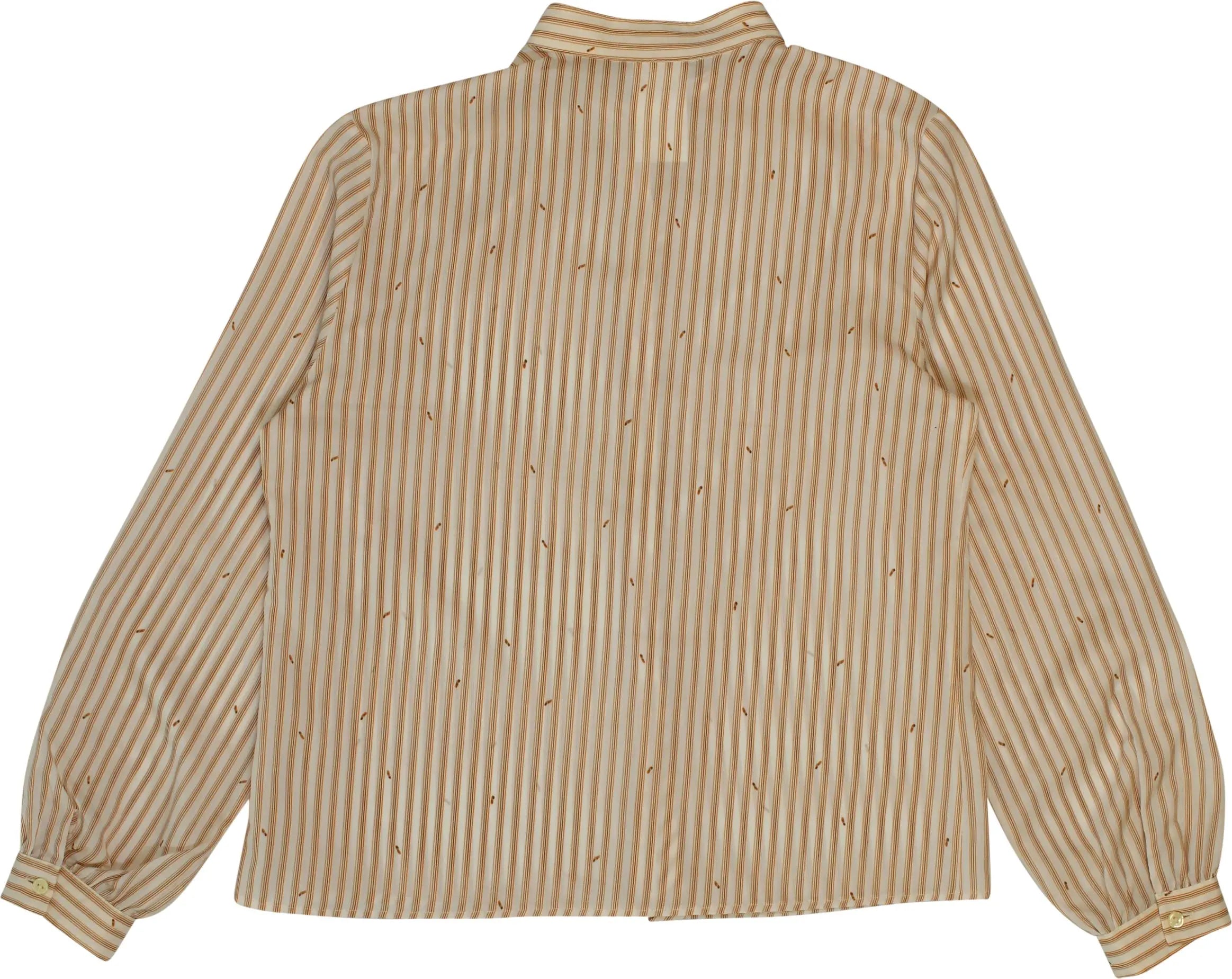 Unknown - 70s Striped Blouse- ThriftTale.com - Vintage and second handclothing