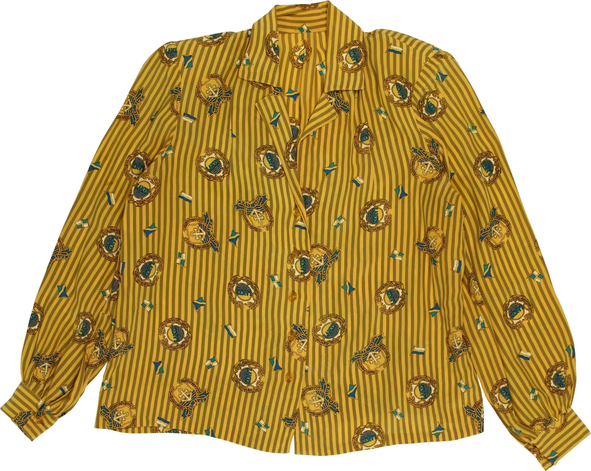 Unknown - 80s Blouse- ThriftTale.com - Vintage and second handclothing