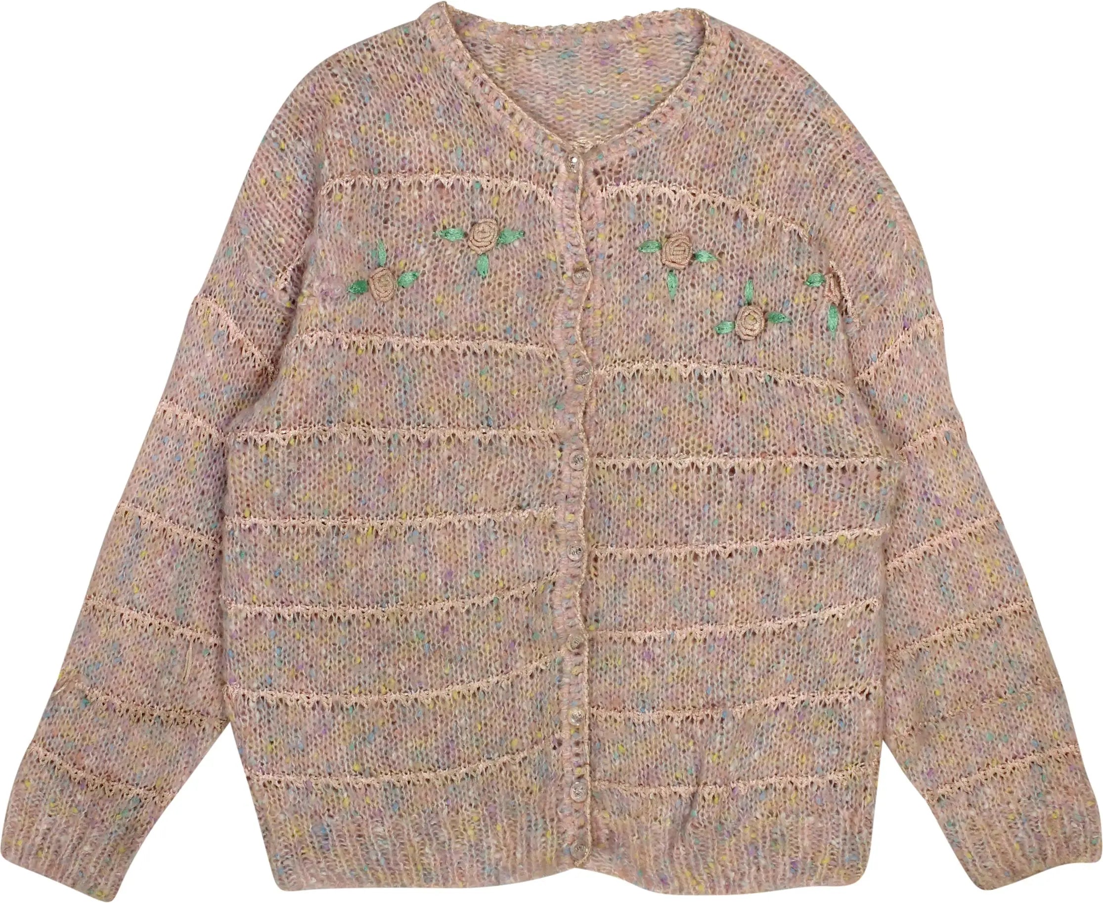 Unknown - 80s Cardigan- ThriftTale.com - Vintage and second handclothing