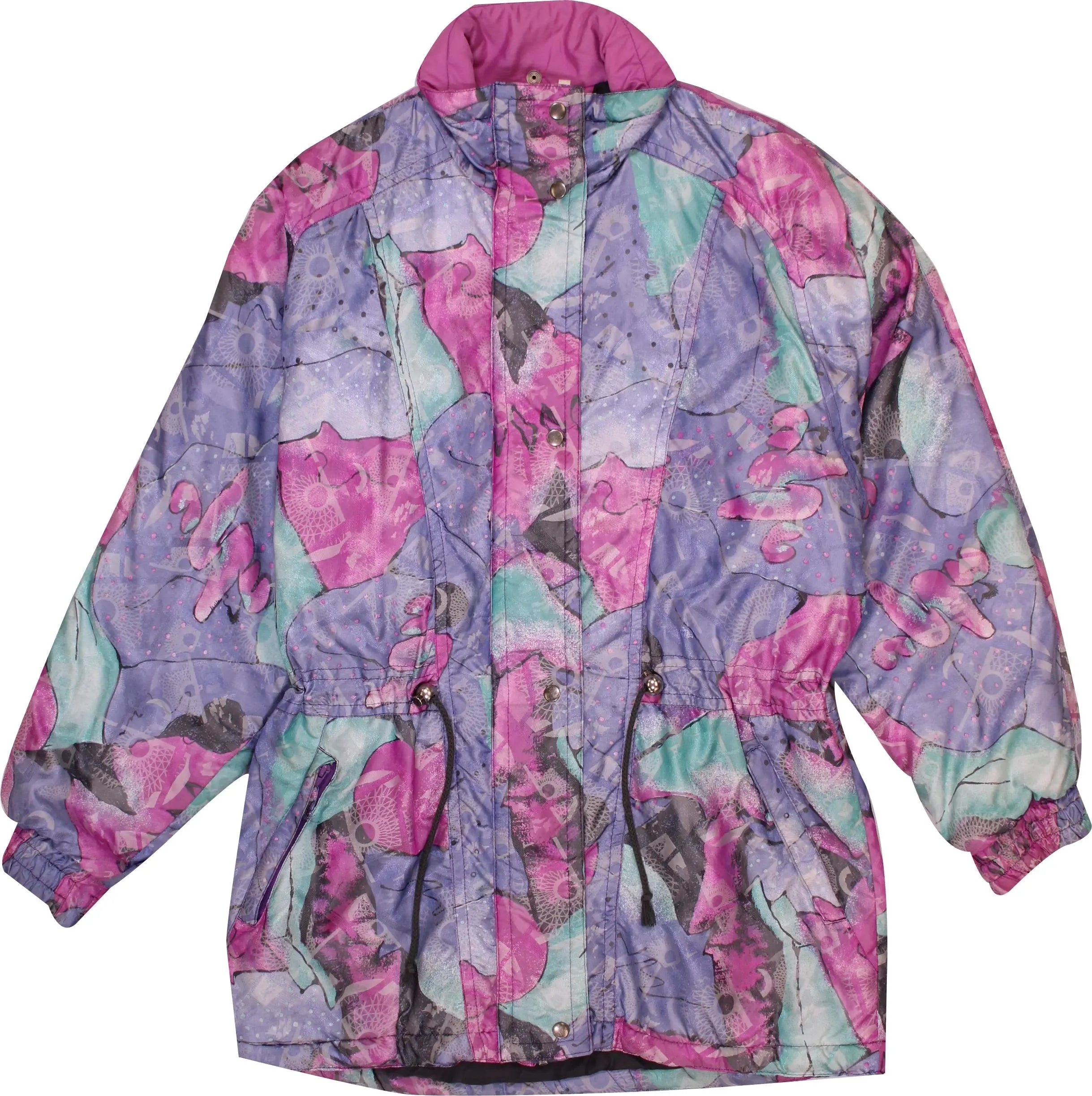 Unknown - 80s Colourful Jacket- ThriftTale.com - Vintage and second handclothing