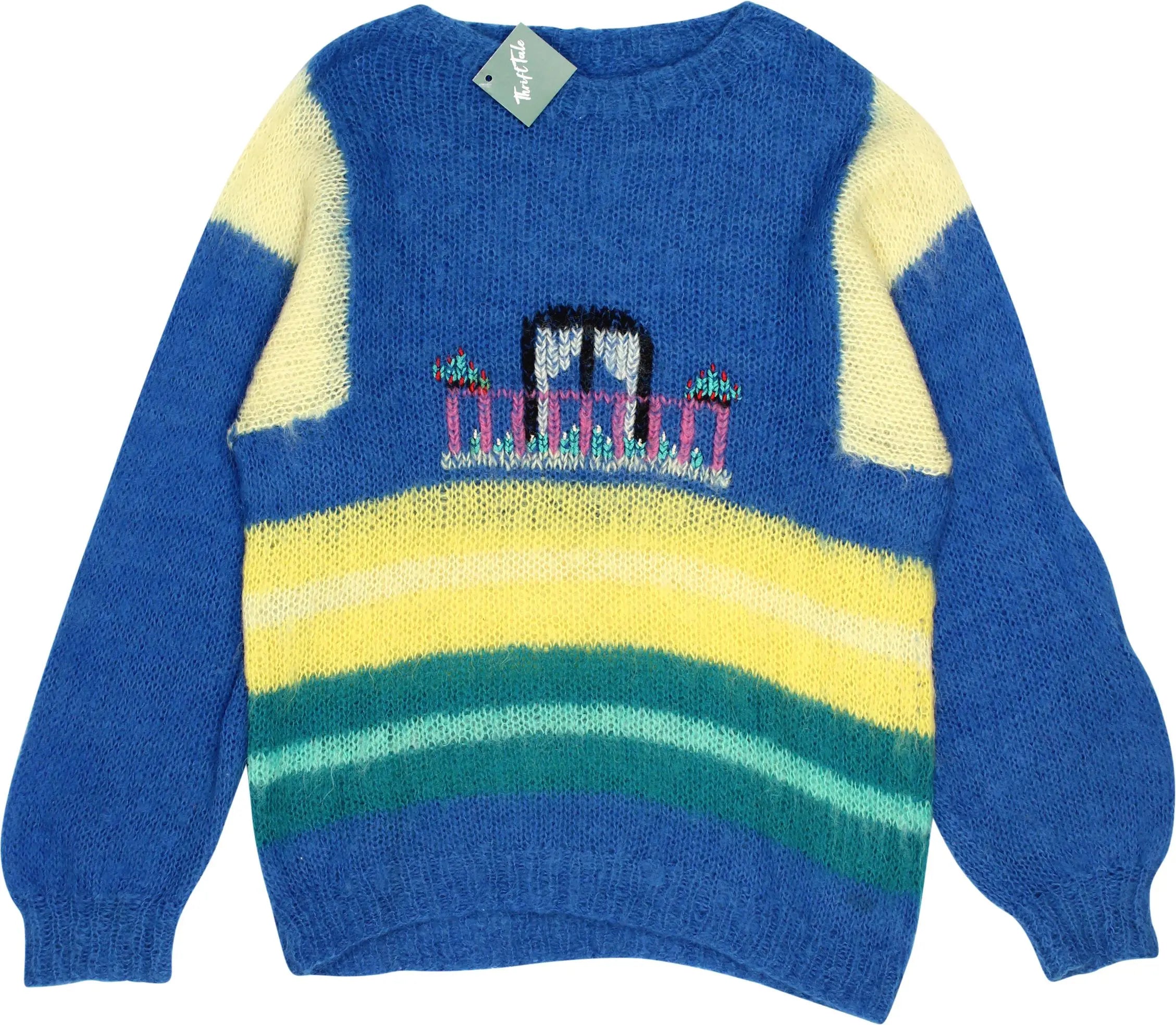 Unknown - 80s Colourful Jumper- ThriftTale.com - Vintage and second handclothing