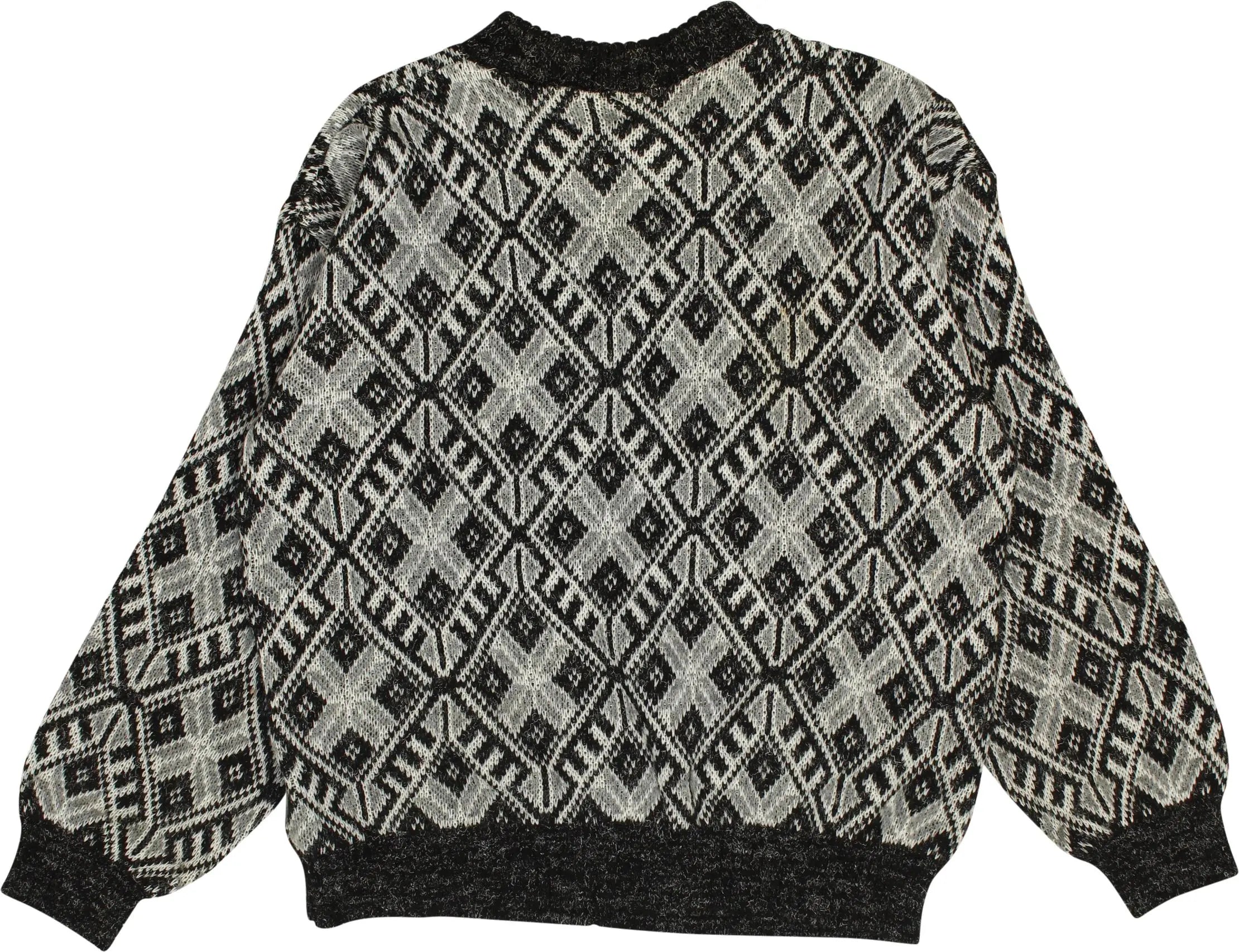 Unknown - 80s Patterned Jumper- ThriftTale.com - Vintage and second handclothing