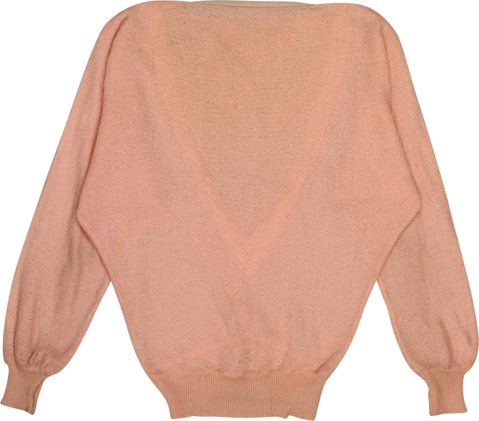 Unknown - 80s Pink Jumper- ThriftTale.com - Vintage and second handclothing