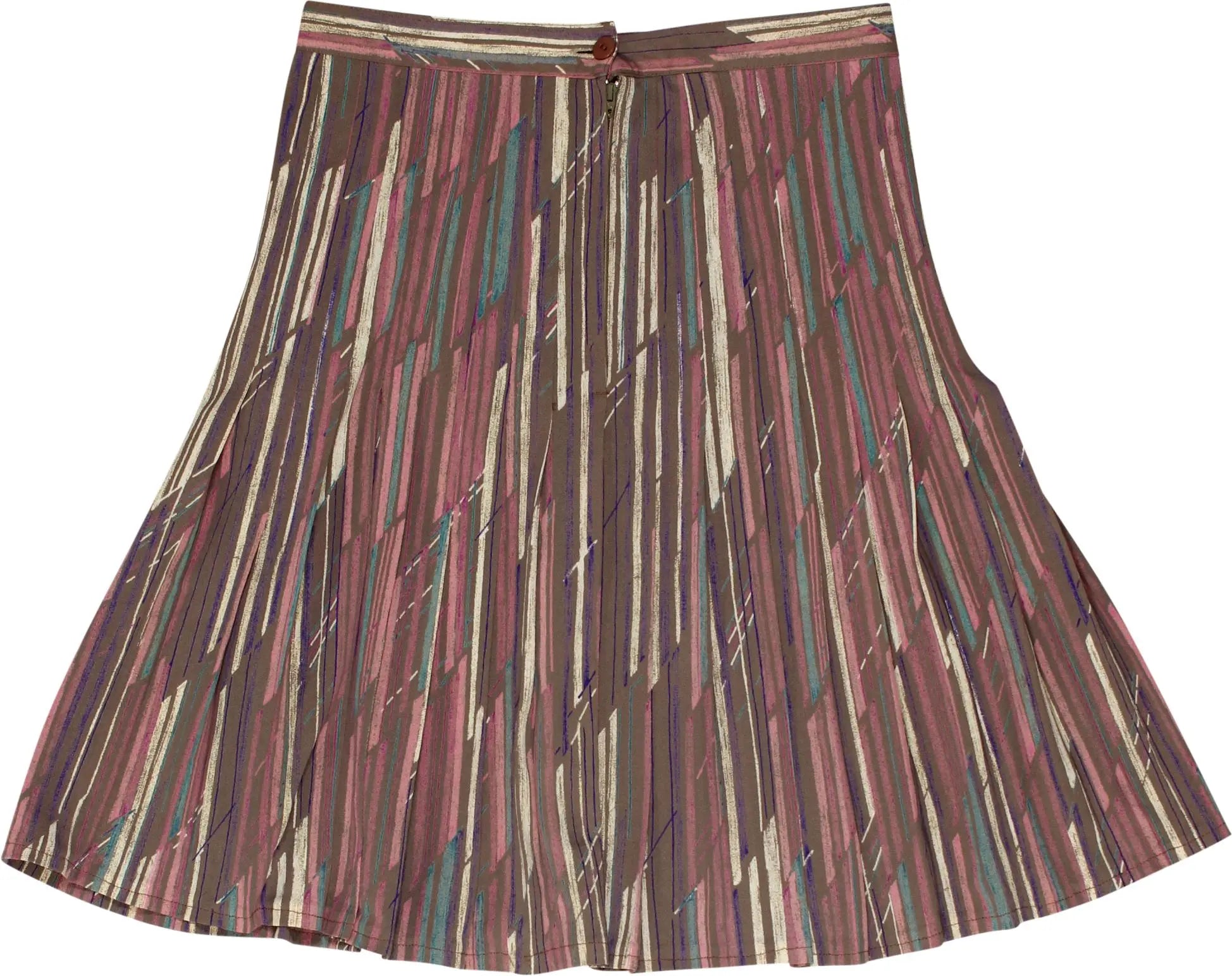 Unknown - 80s Pleated Skirt- ThriftTale.com - Vintage and second handclothing