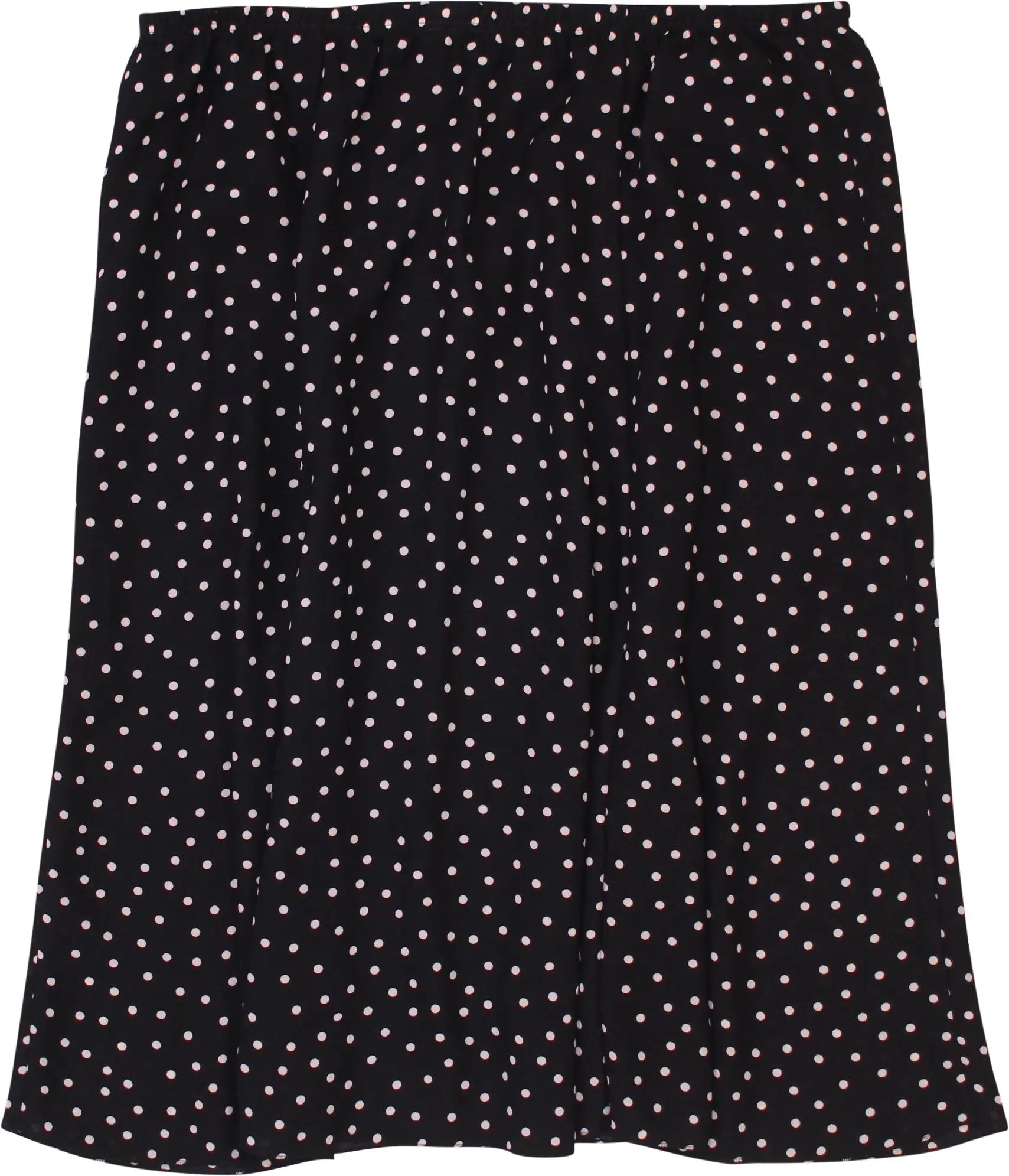 Unknown - 80s Polkadot Skirt- ThriftTale.com - Vintage and second handclothing