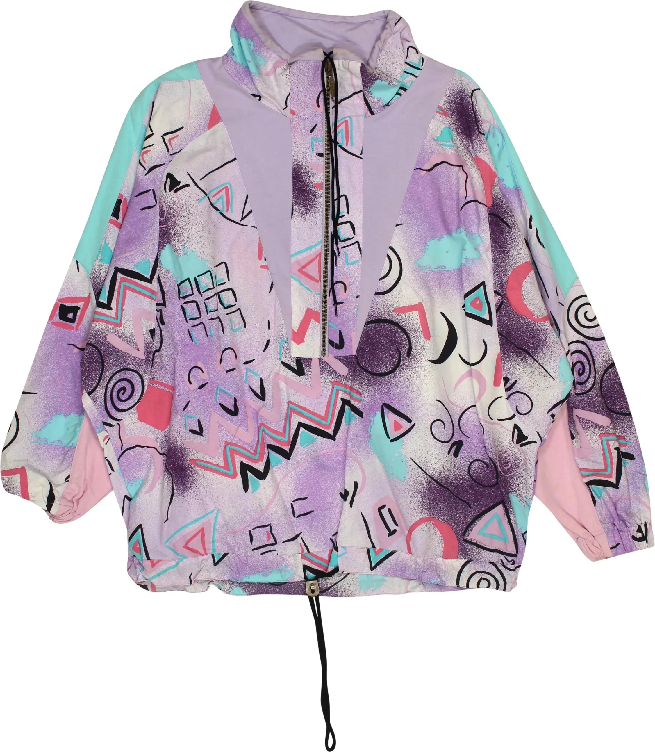 Unknown - 80s Windbreaker- ThriftTale.com - Vintage and second handclothing