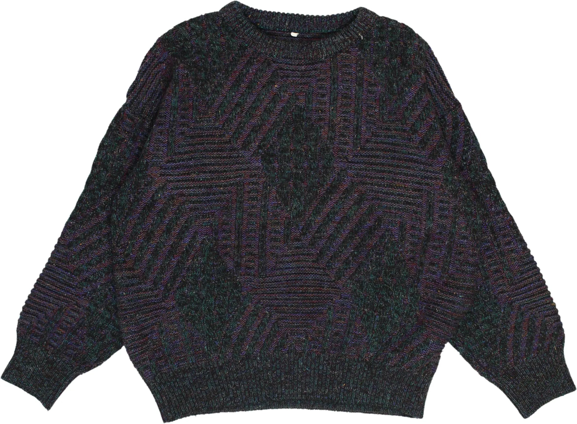 Unknown - 80s Wool Blend Jumper- ThriftTale.com - Vintage and second handclothing